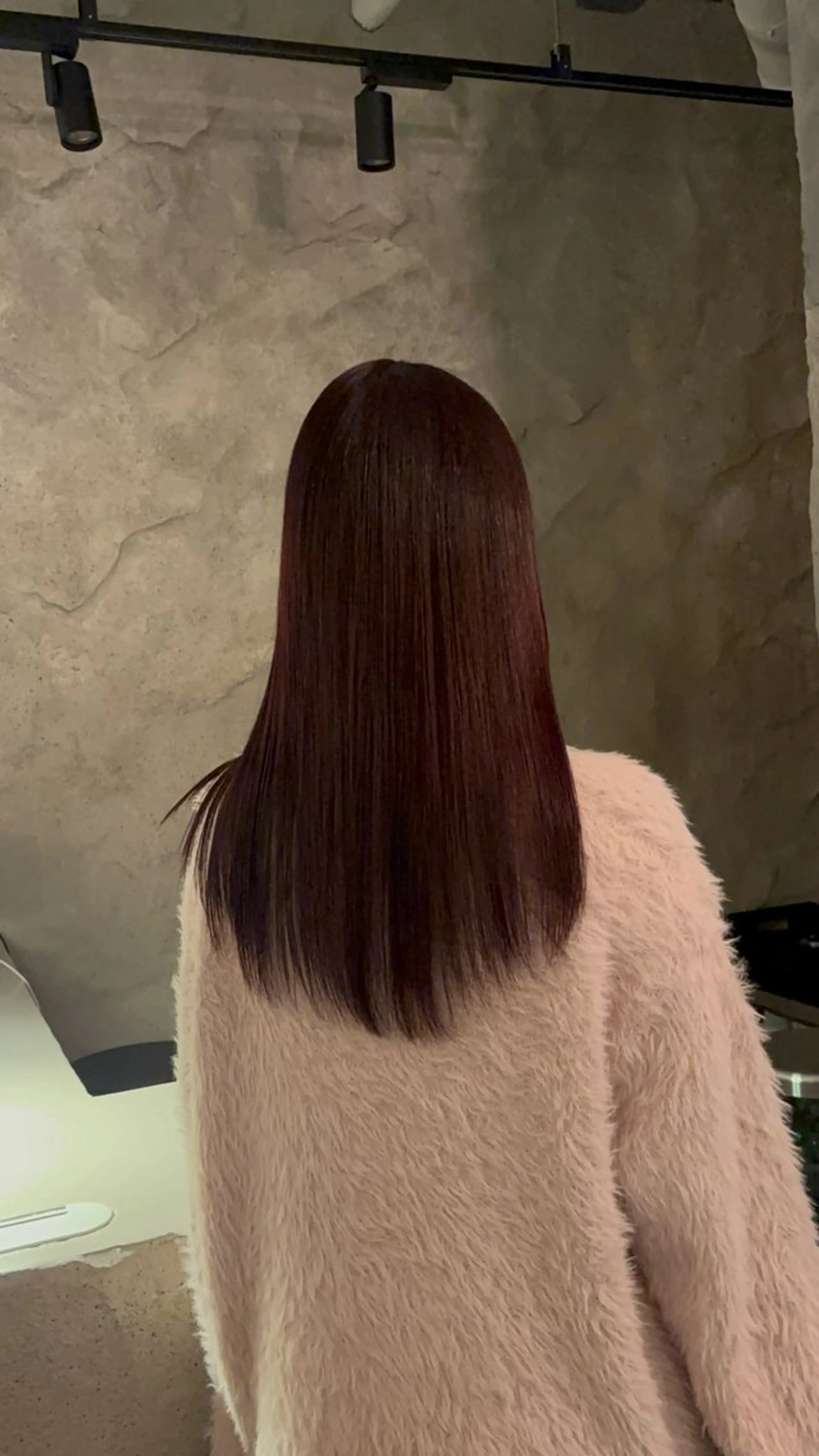 カラー ボルドーカラー cocoha 🫟のヘアスタイル