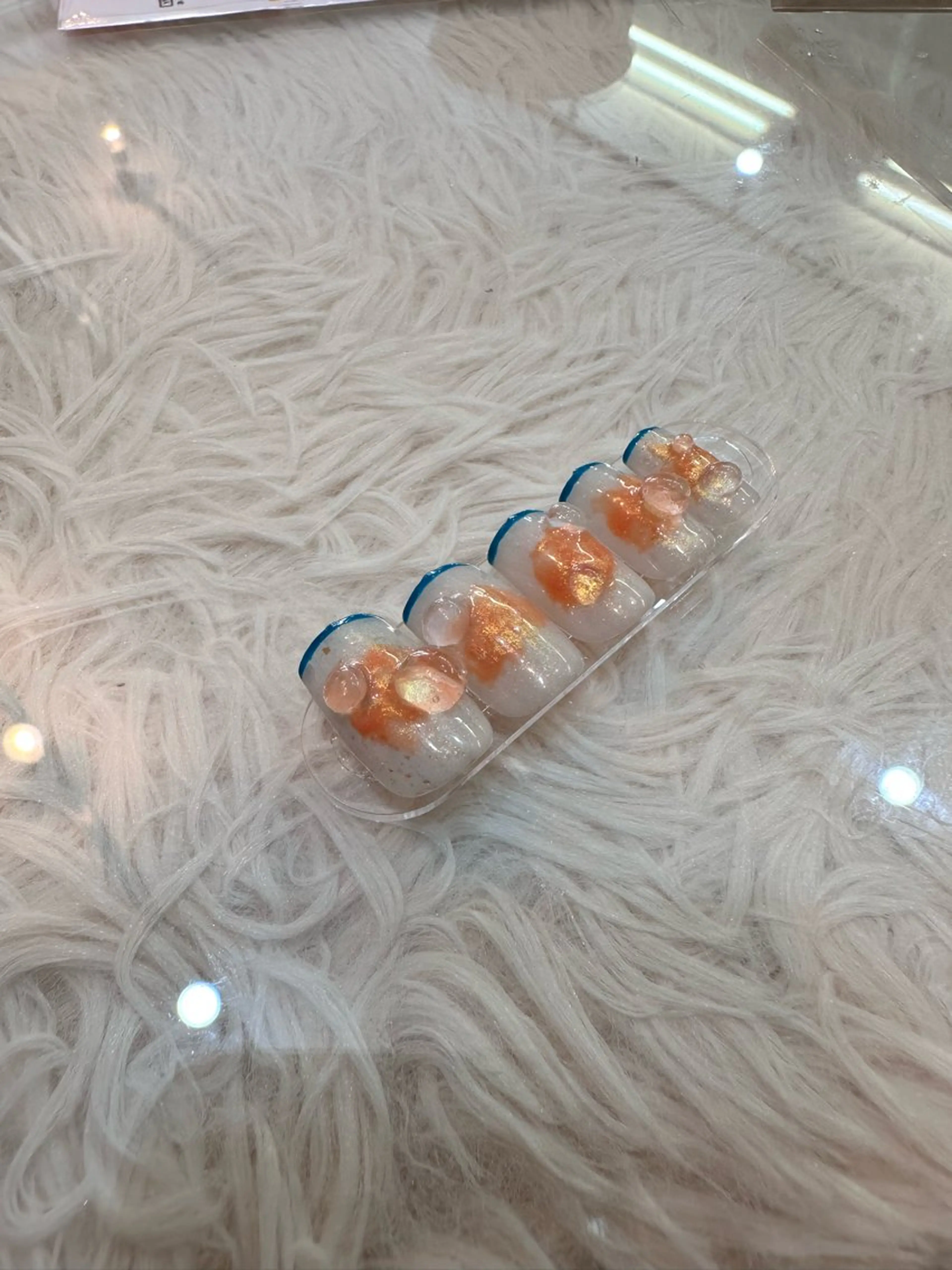 ネイル 夏ネイル ハンドネイル BROWS/ NAILSの眉毛・アイブロウイメージ