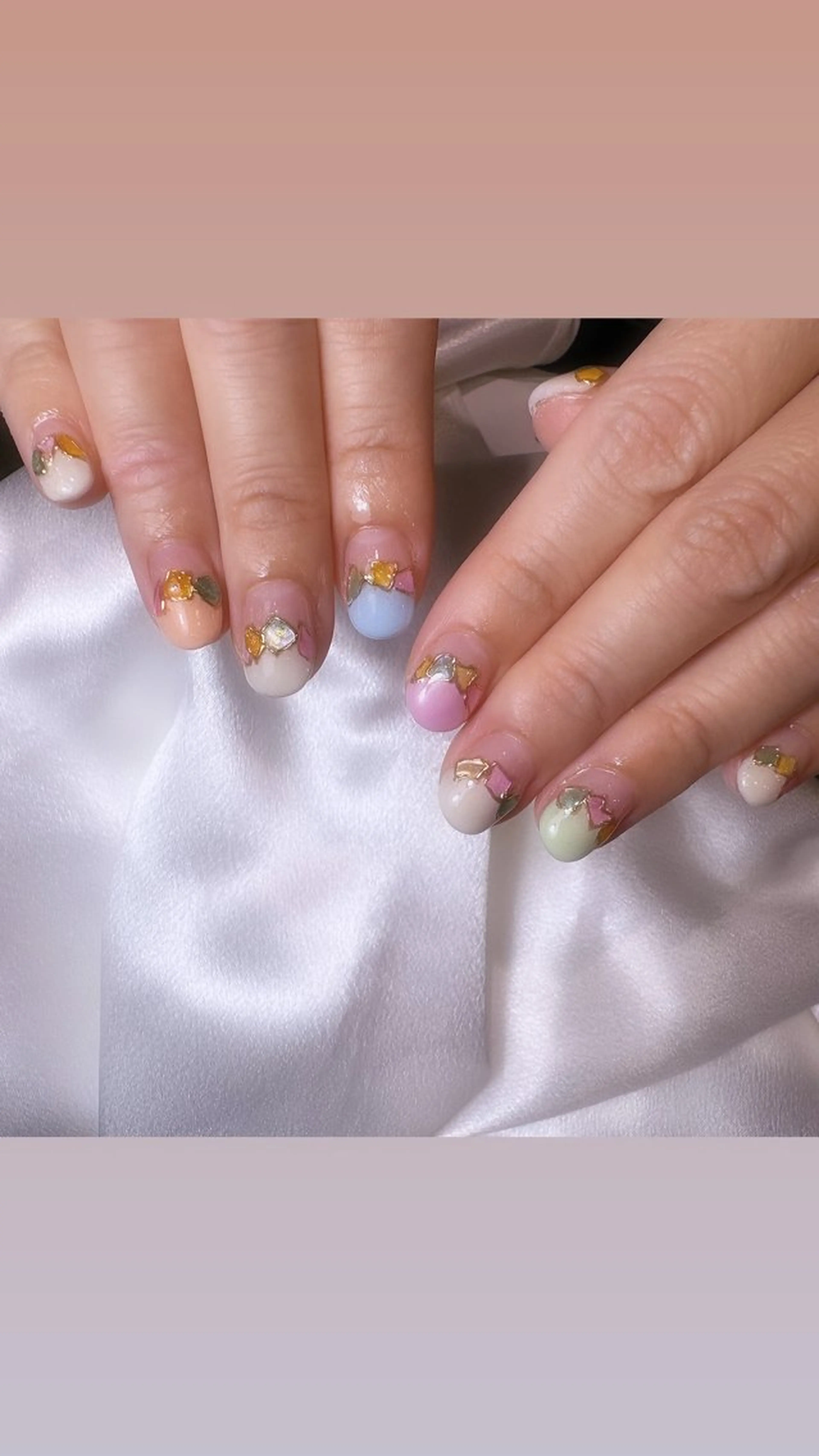 ネイル ハンドネイル nail&eyelash mate所属・京都/東向日/桂 ayumiのネイルデザイン