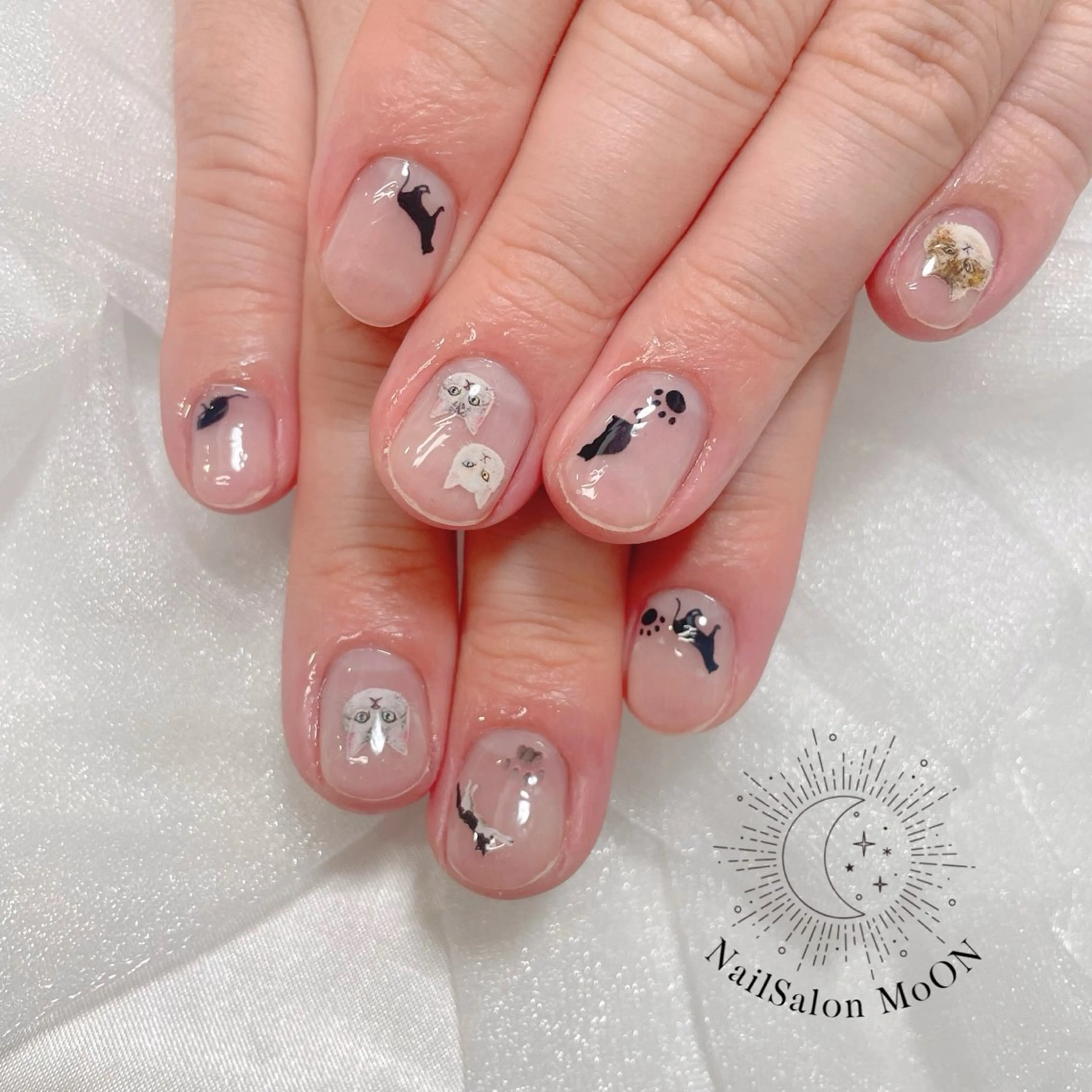 ネイル ハンドネイル ハンドケア MoON...❤︎ MeGuのネイルデザイン