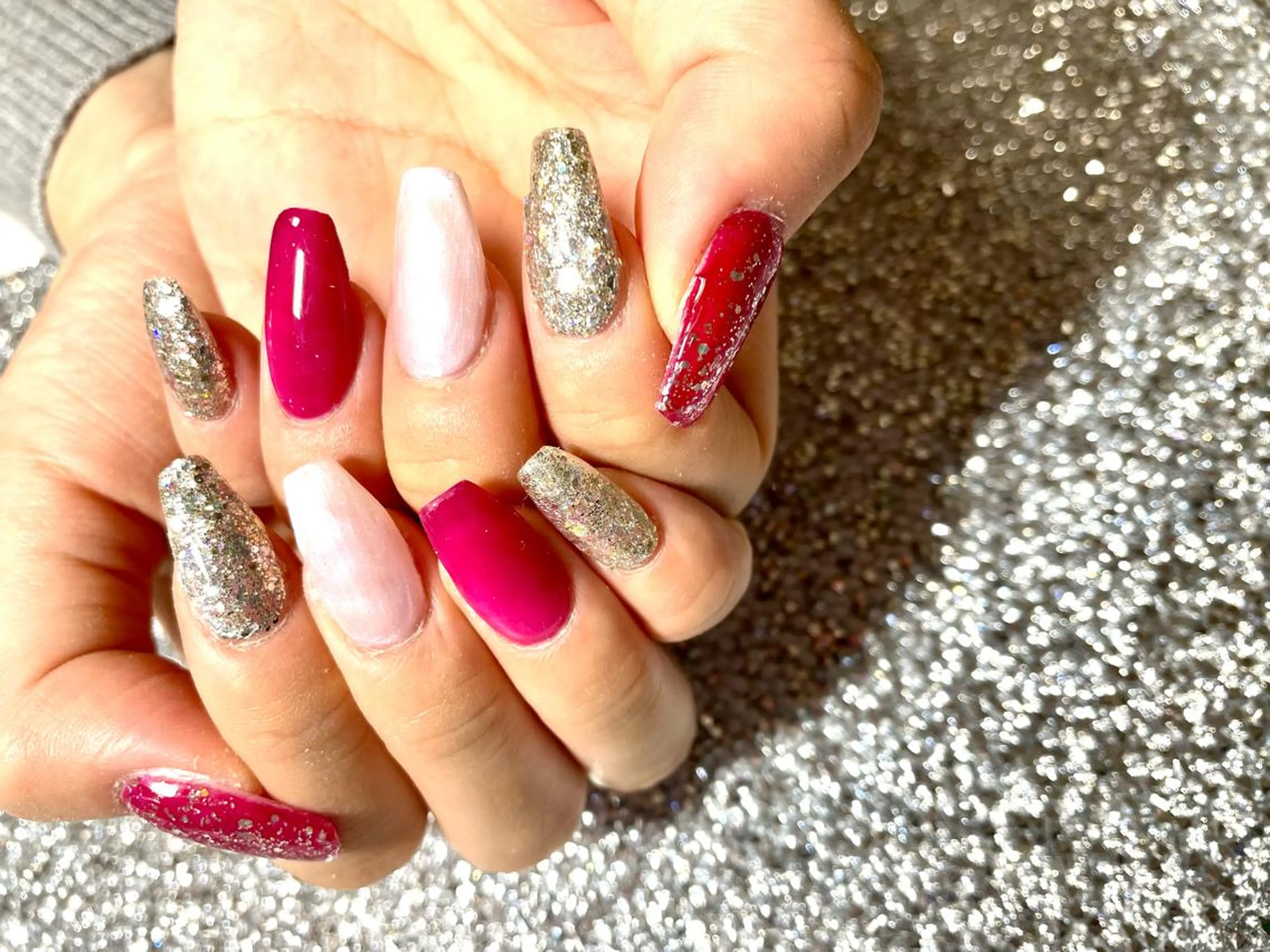 ネイル ハンドネイル 🌙🫧CHARME (RUKA)🦋🫧のネイルデザイン