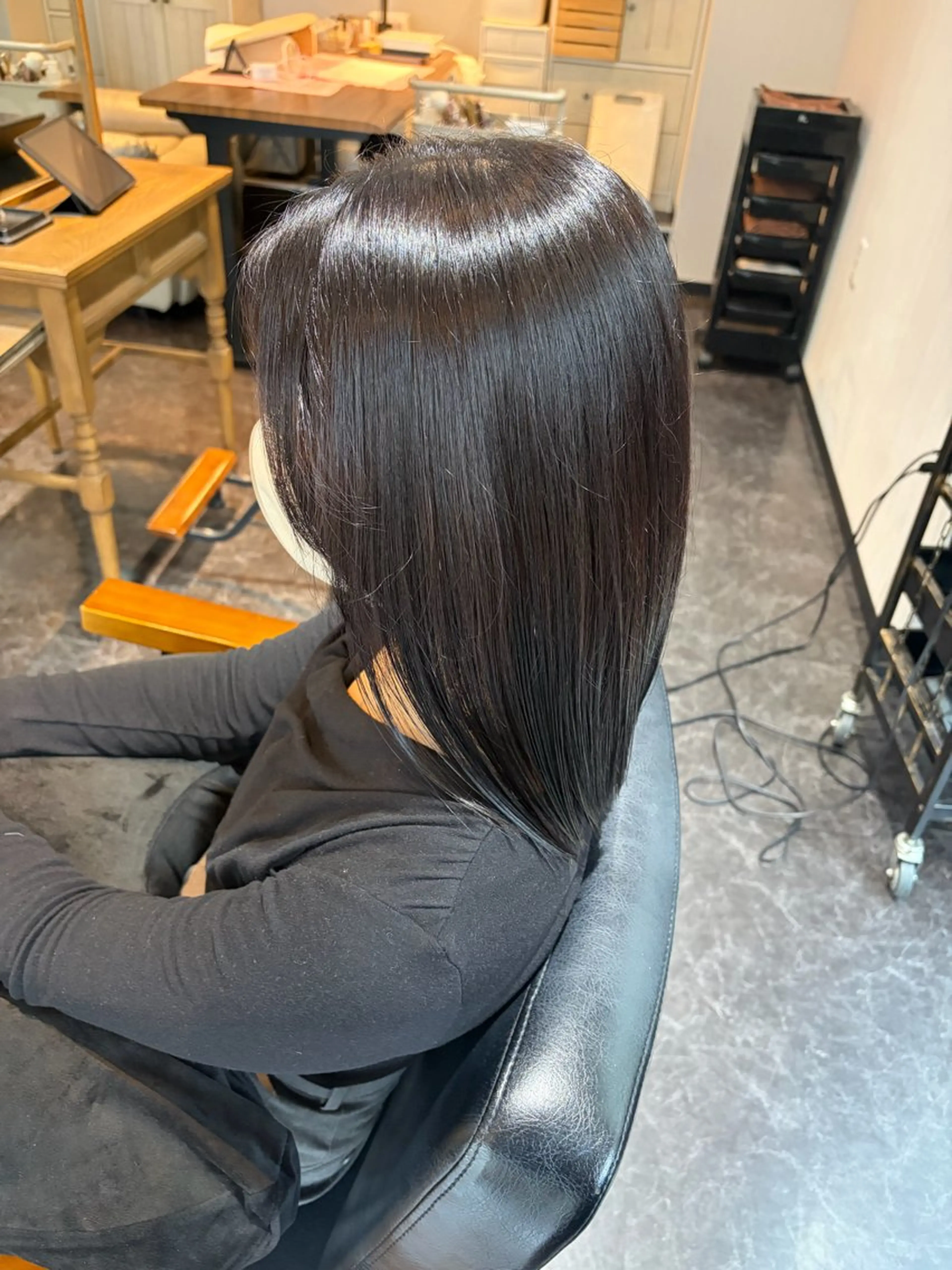 ミディアム カラー ヘアカラー aletta honoのヘアスタイル