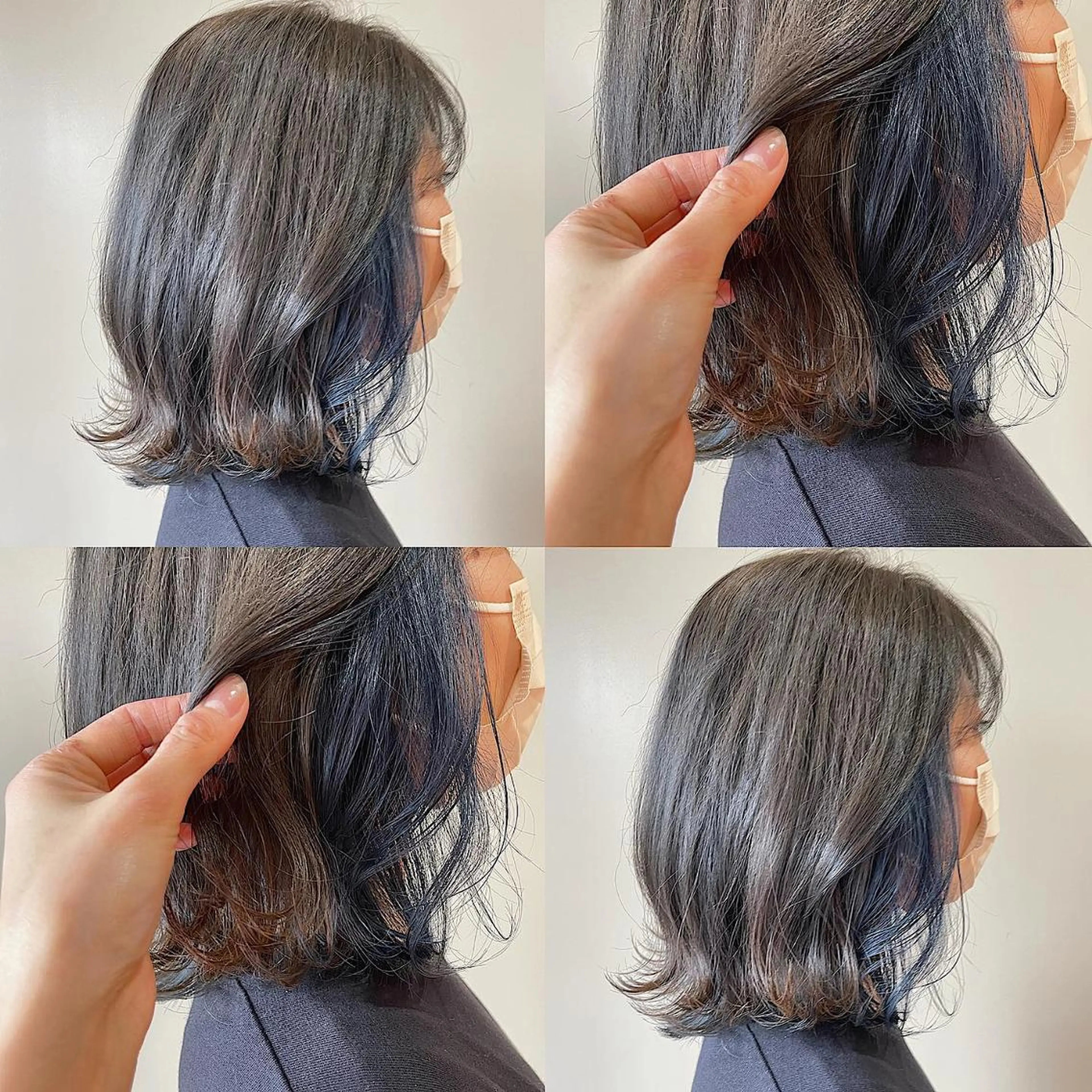 ミディアム Maria Satoのヘアスタイル