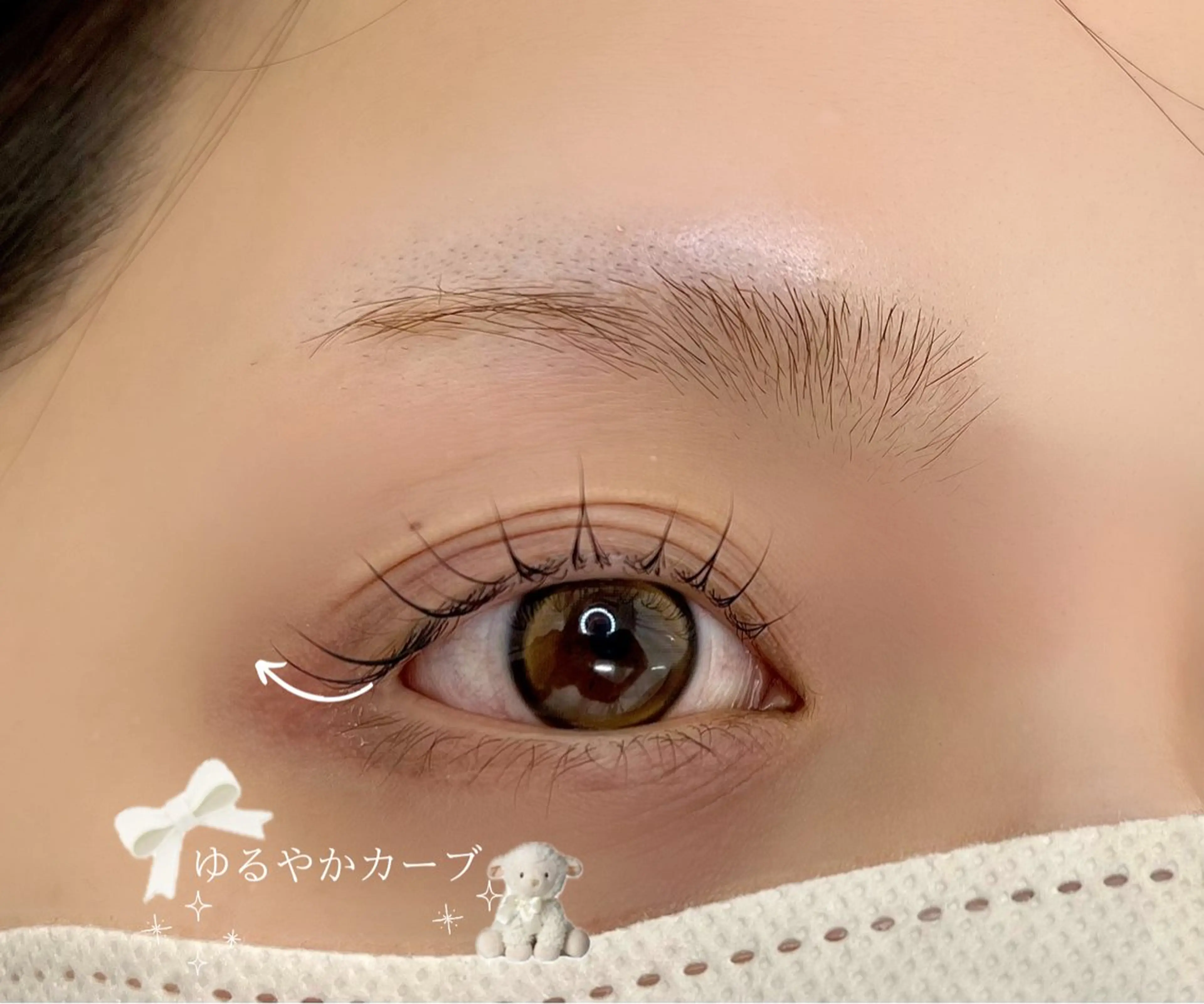 マツエク・マツパ ケラチンラッシュリフト eyelash salon mieux所属・mieux 🐏はるか🐏のマツエク・マツパデザイン