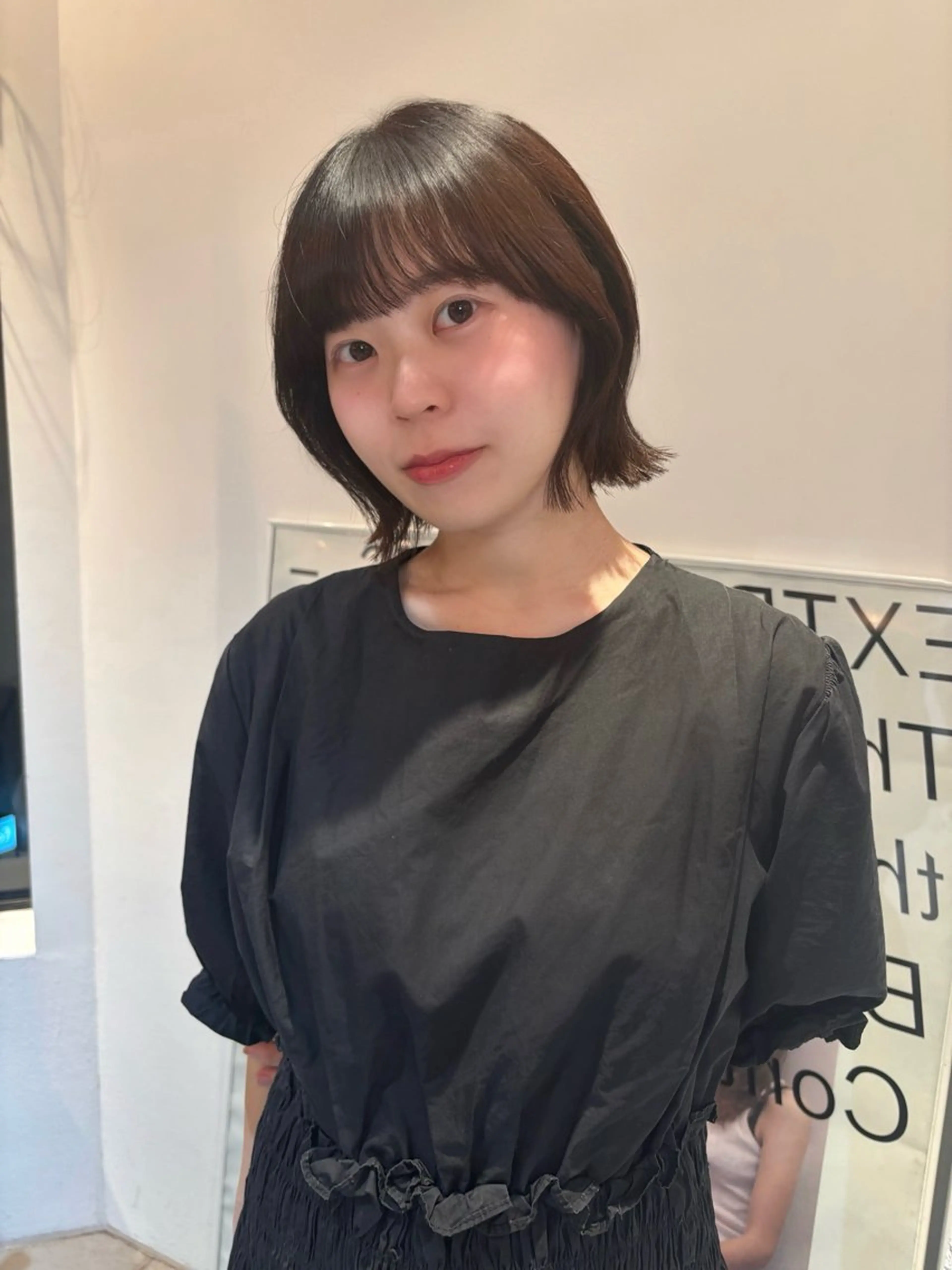 ショート カット riria/ボブ /ブラウンカラー🎀のヘアスタイル