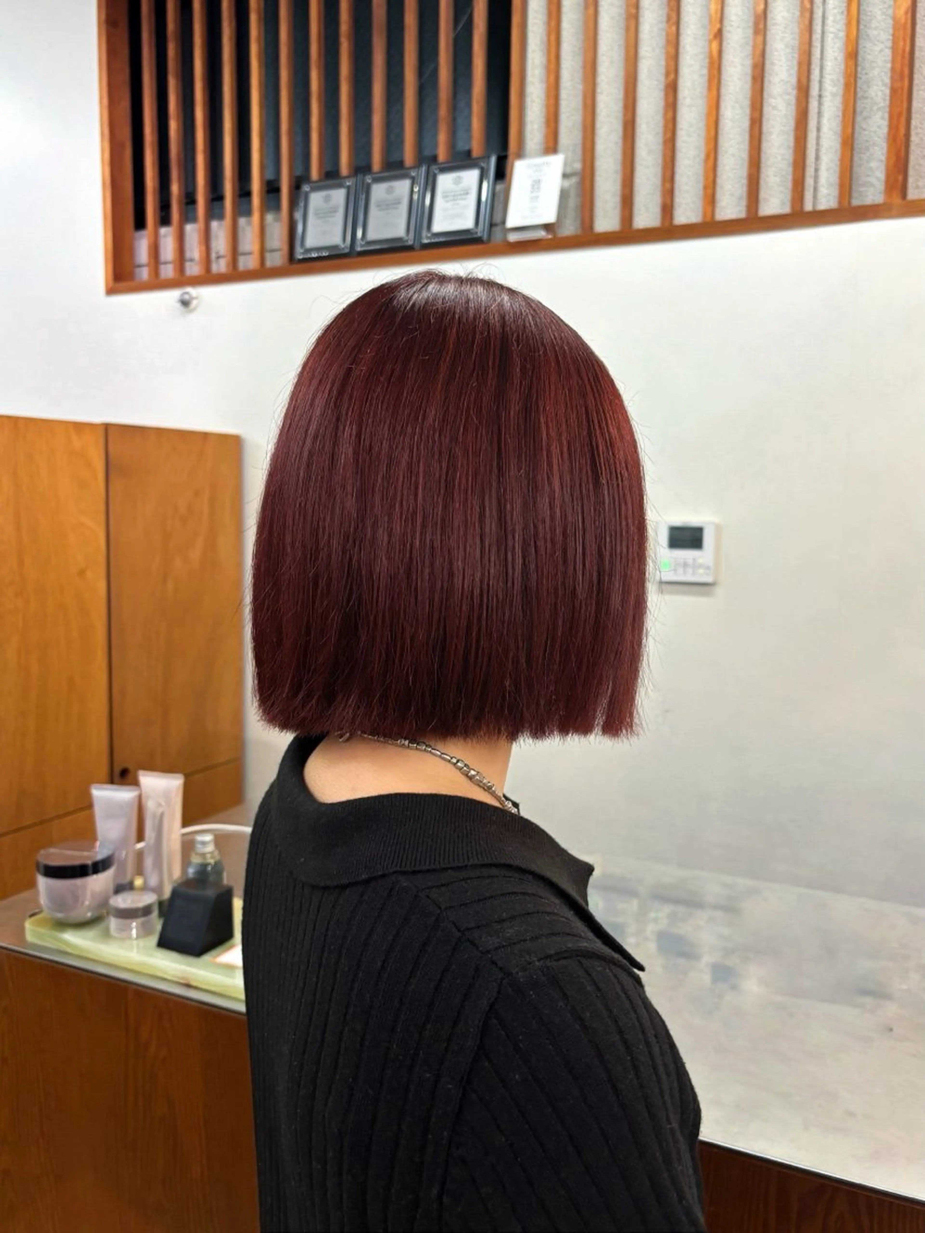 ショート カラー ブリーチ ブリーチなしカラー 藤川迅 当日予約可！ 名古屋パーマのヘアスタイル