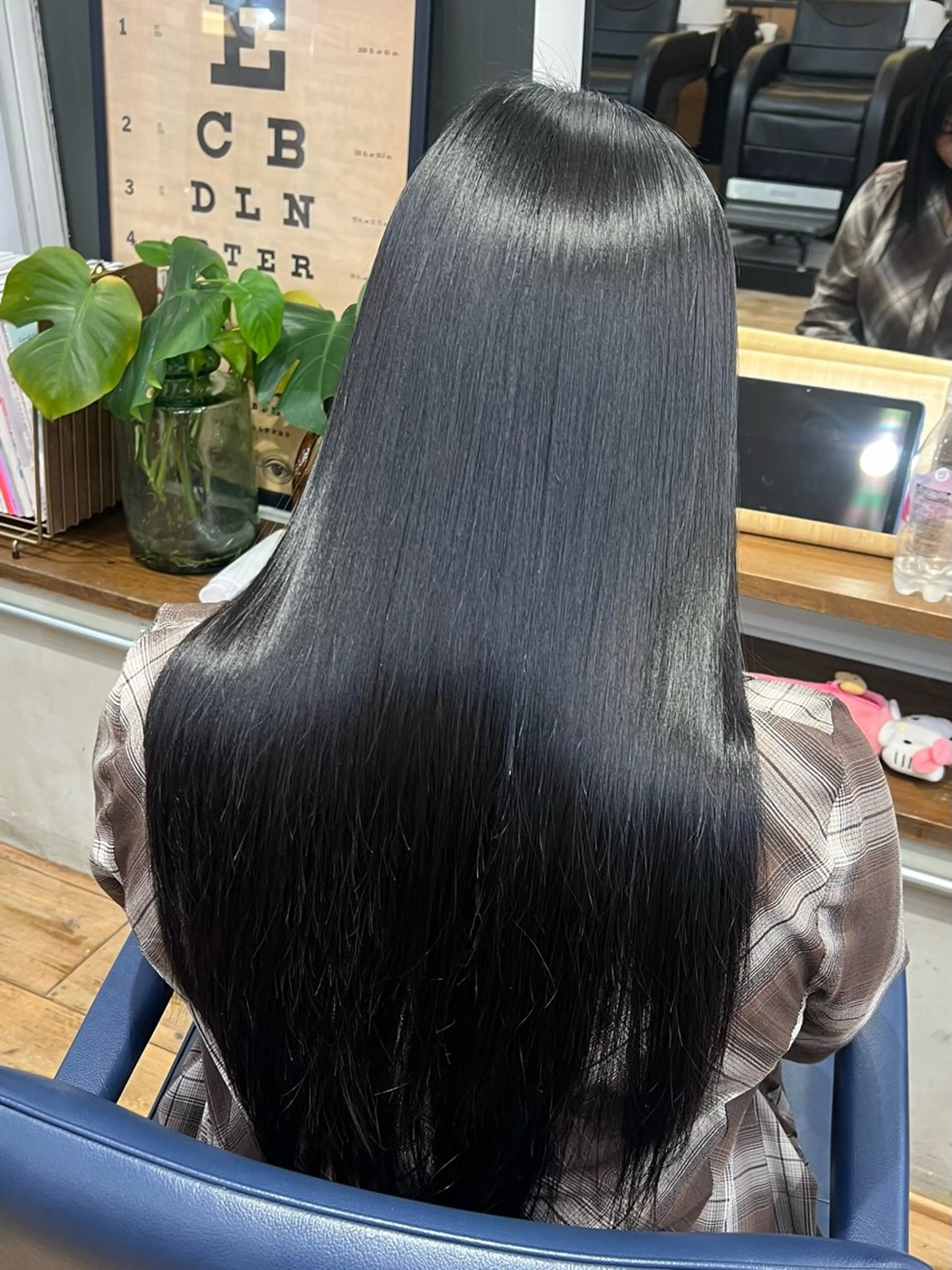 ロング 縮毛矯正 メンズカット/縮毛 yutsuki ☻のヘアスタイル