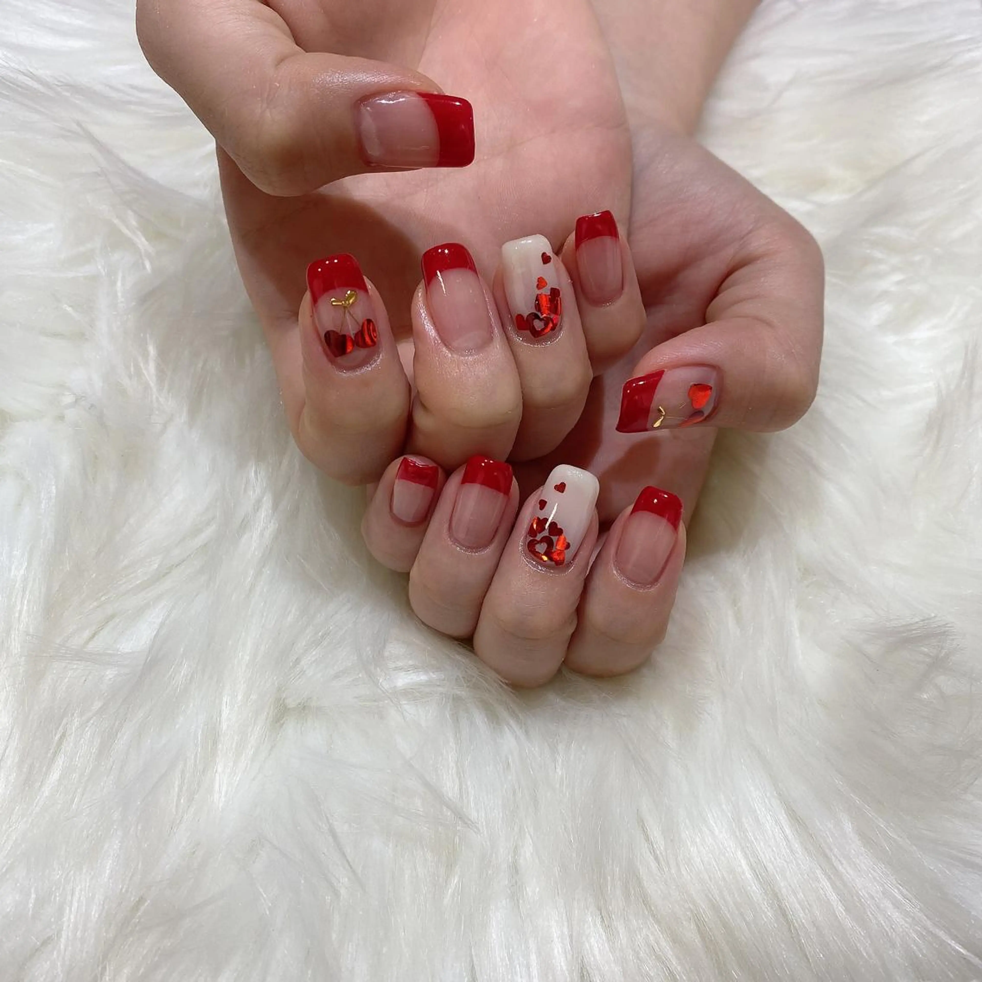 ネイル ハンドネイル 西岡 杏のネイルデザイン