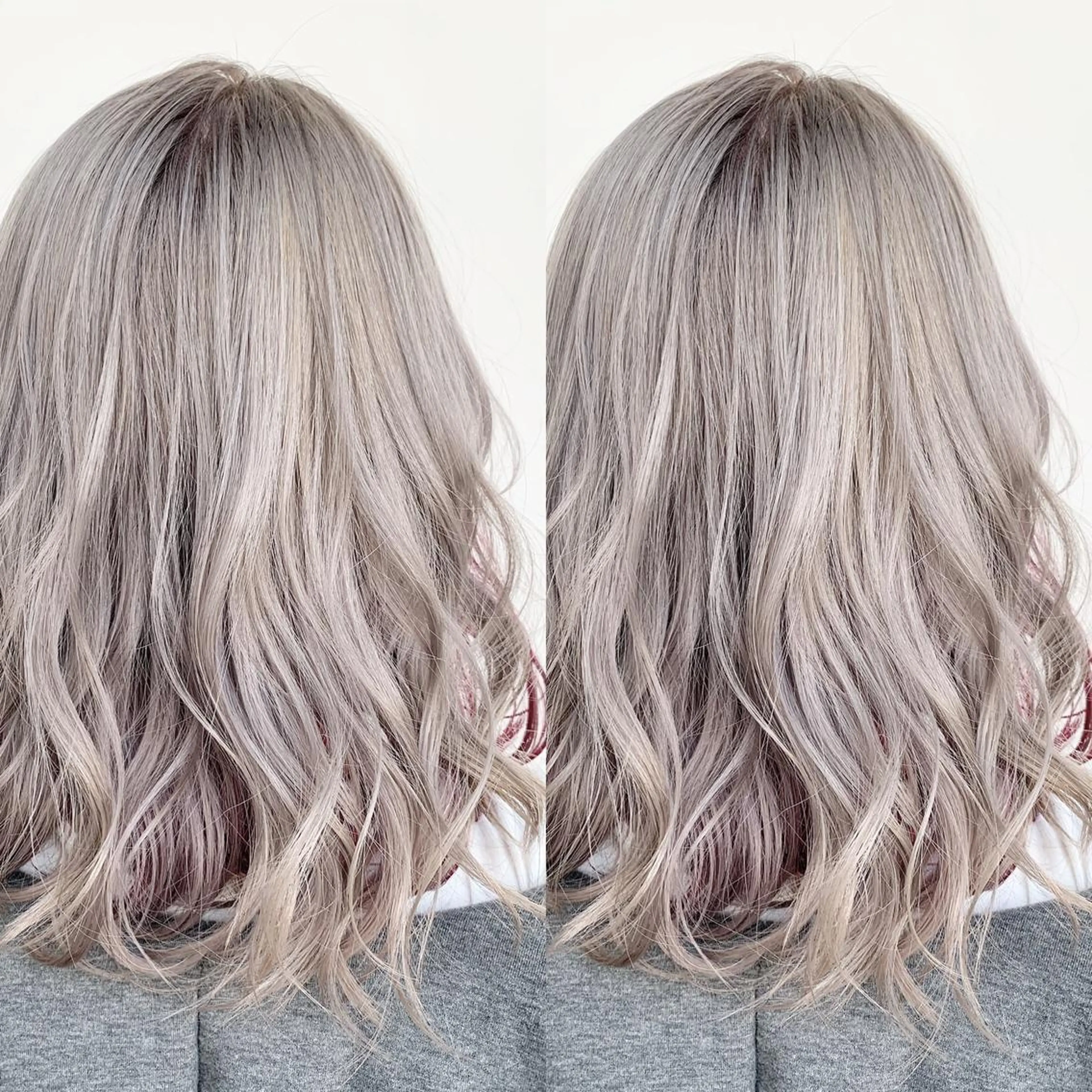 ミディアム カラー ヘアカラー トリートメント 🌈艶ハイトーン🌈 心を込めます🤝涼介のヘアスタイル