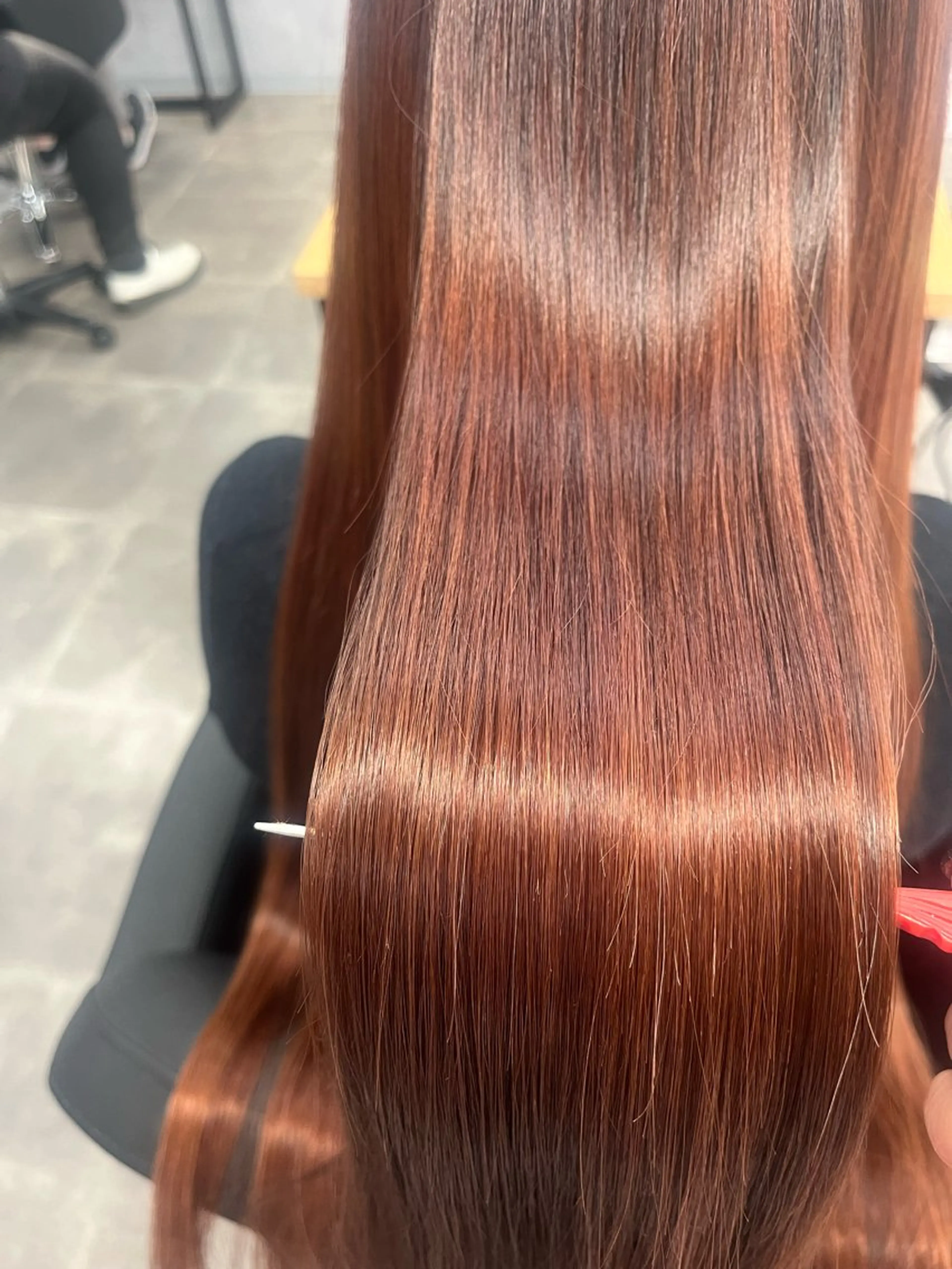 ロング カラー 熊谷 有紗のヘアスタイル