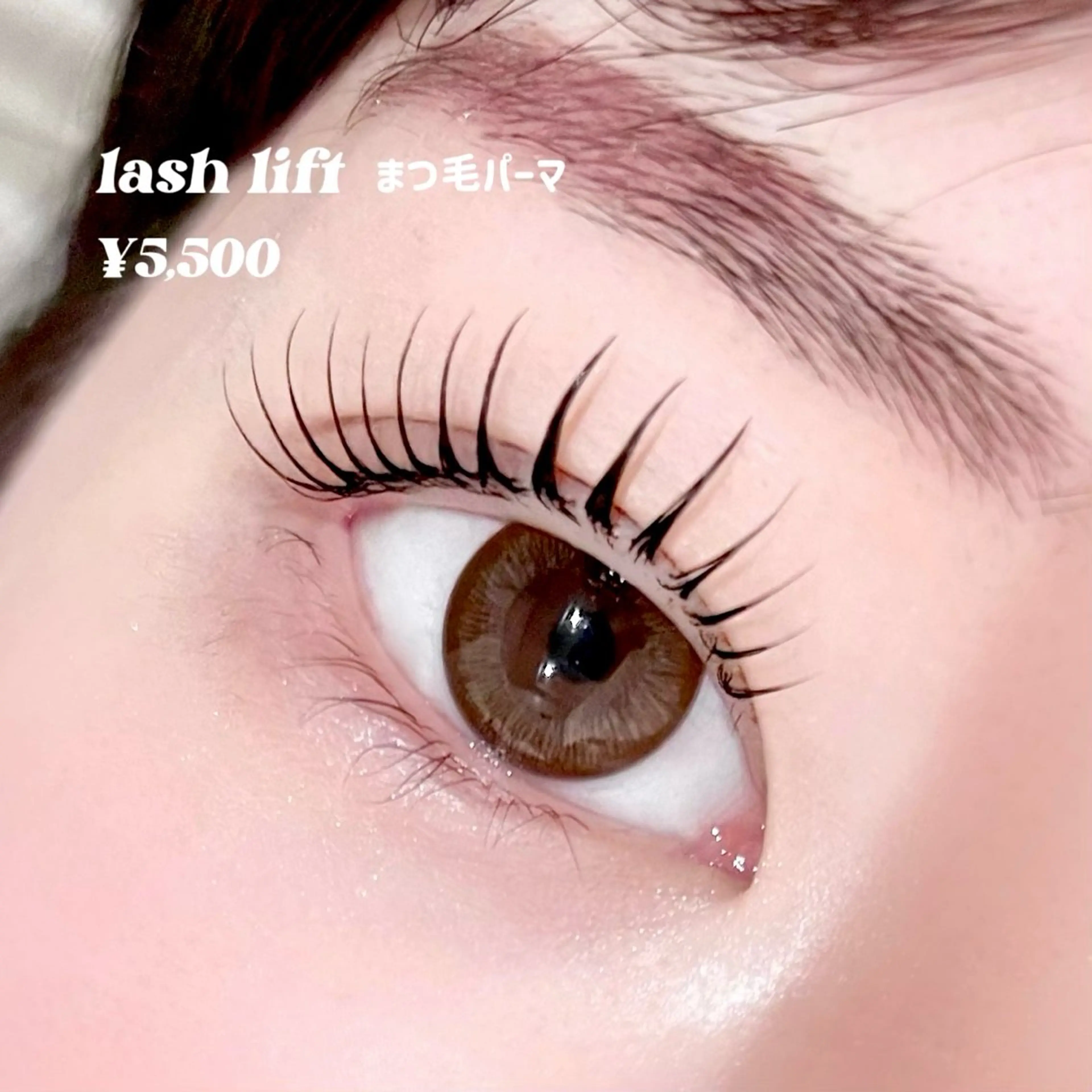 マツエク・マツパ まつげパーマ 一重×まつ毛パーマ Bell所属・mei/ 似合わせまつ毛パーマのマツエク・マツパデザイン