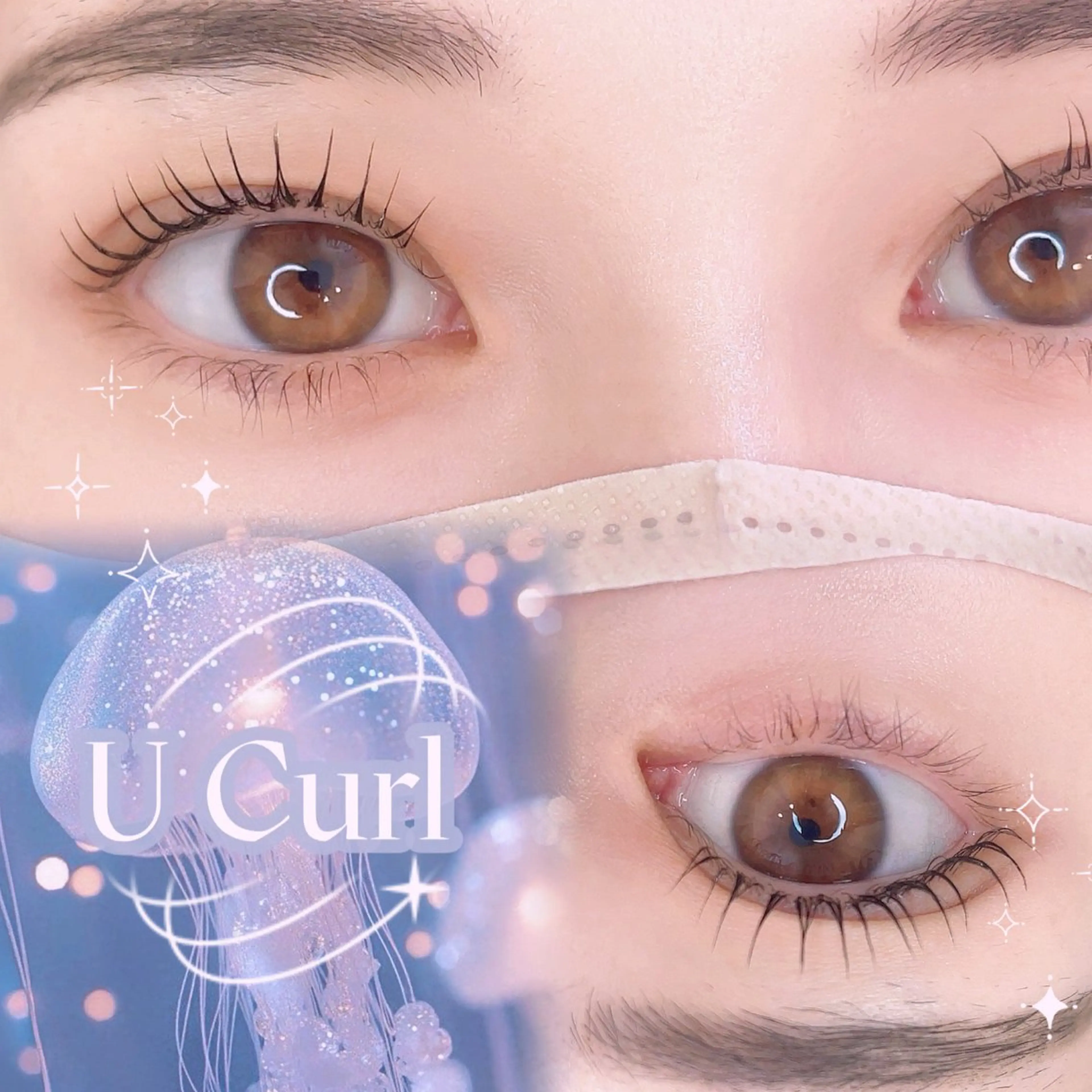 予約リクエストのみ🎀まつげパーマ 上のみ＋ドライヘッドスパ30分💆‍♀️の写真