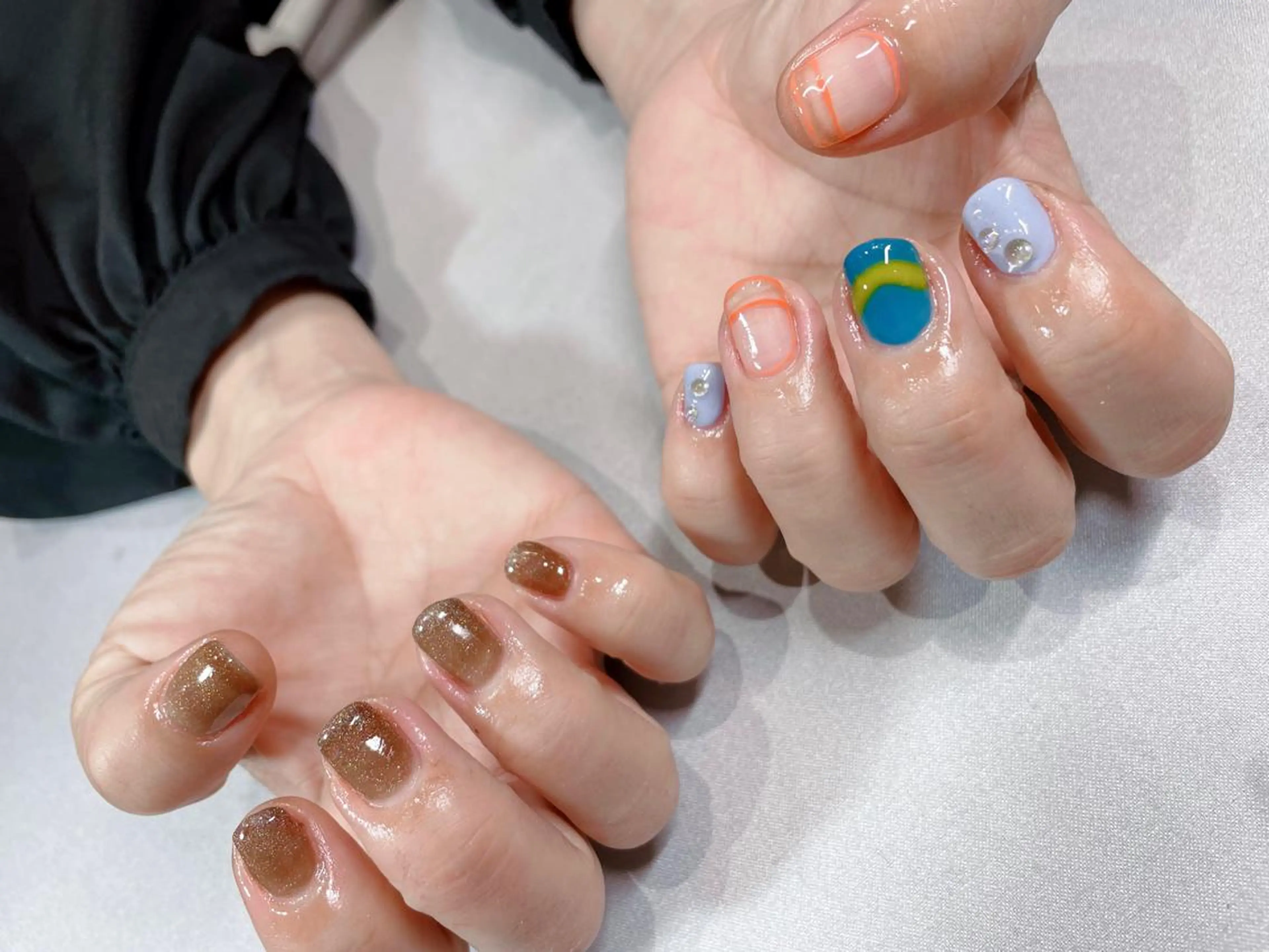 ネイル iiloo aromaworksのネイルデザイン