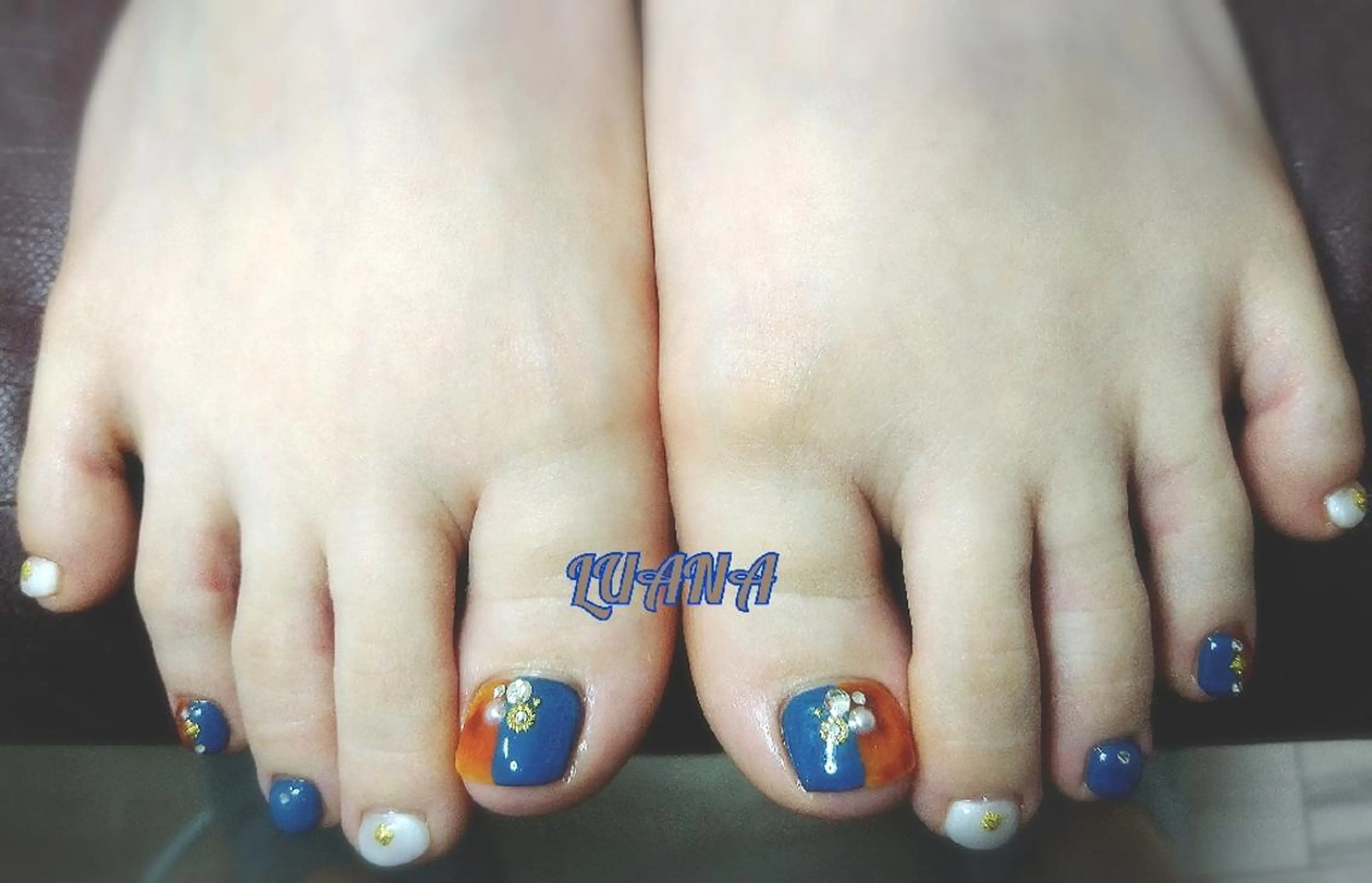 ネイル フットネイル LUANA  TAKAHASHIのネイルデザイン