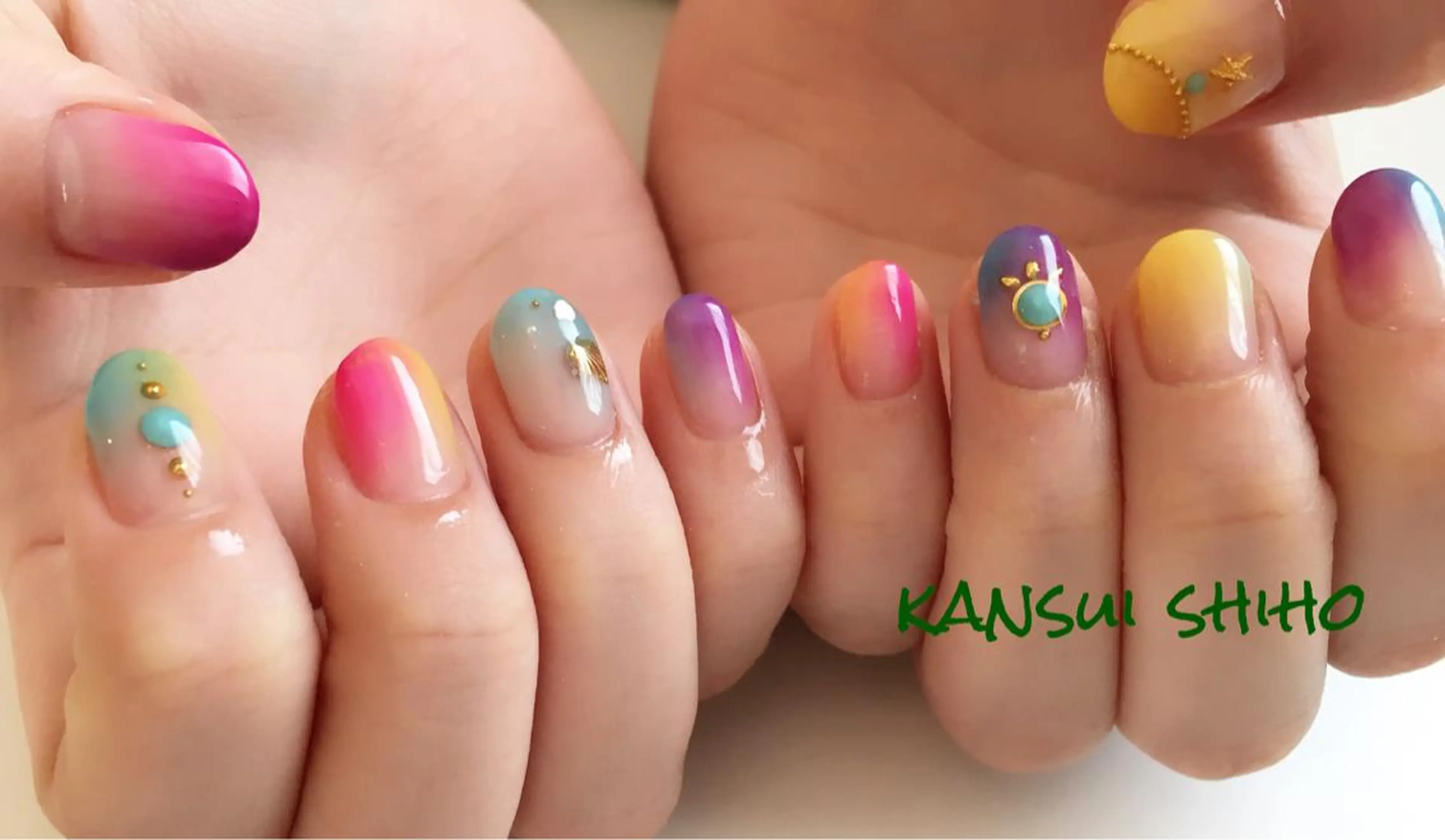 ネイル Elio所属・Elio 国泰寺のネイルデザイン