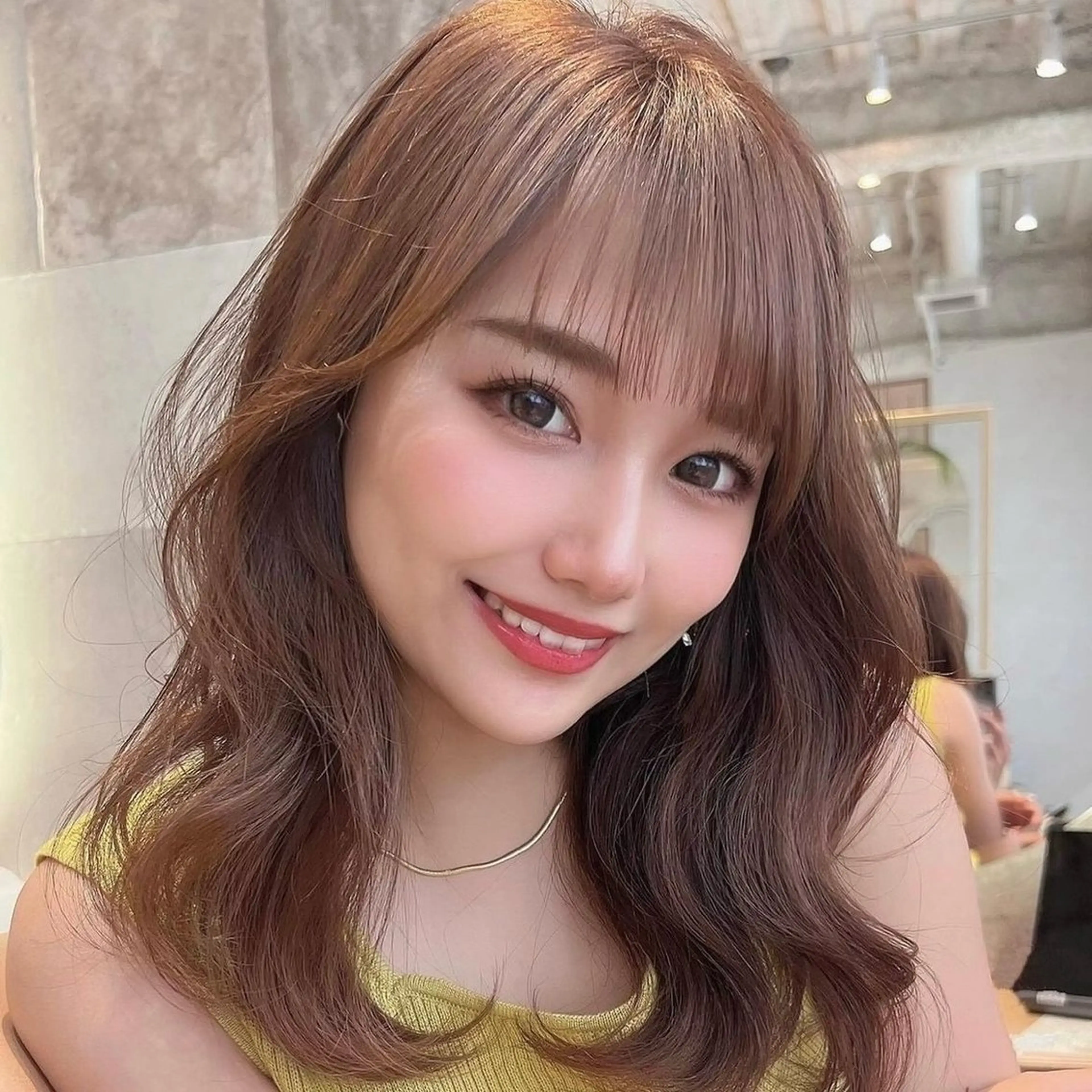 【迷ったらこちら❤️‍🔥】カット＋髪質改善生カラー＋3STEP美髪トリートメント¥22350→¥10500の写真