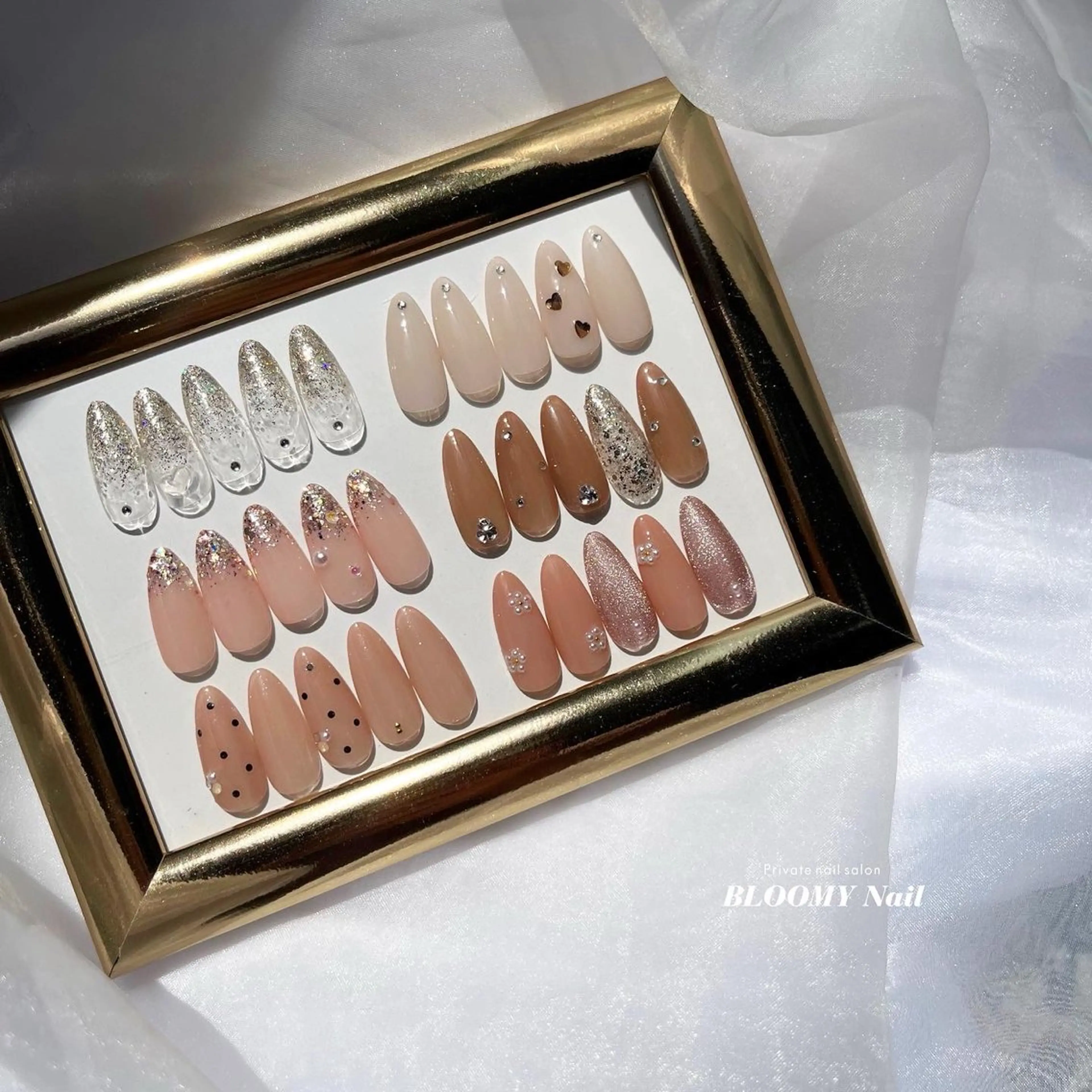 【オフィスネイルにも！】定額シンプルデザインの写真