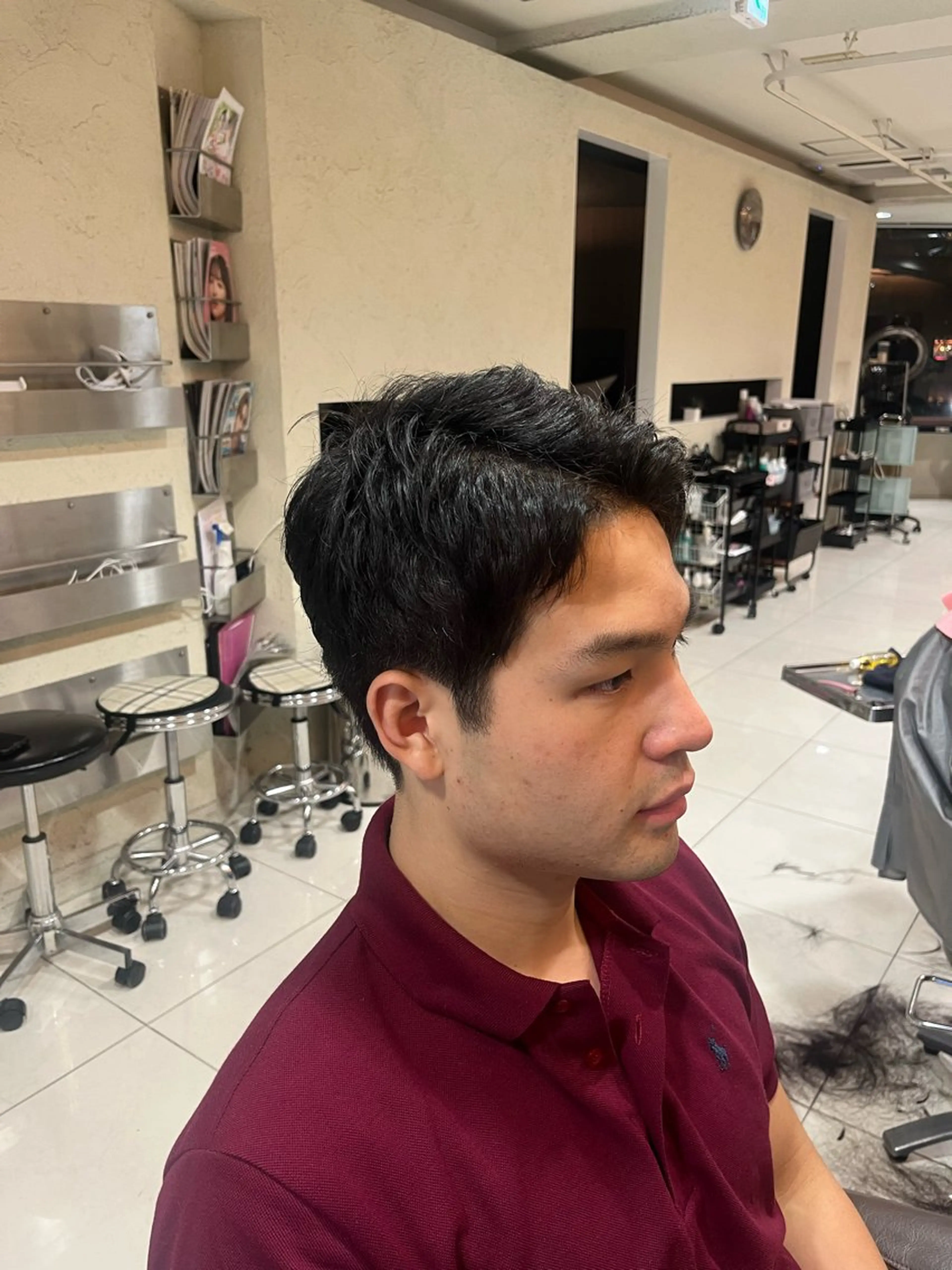 メンズ カット 池袋艶カラー/メイク 🎀Rina🎀💚のヘアスタイル