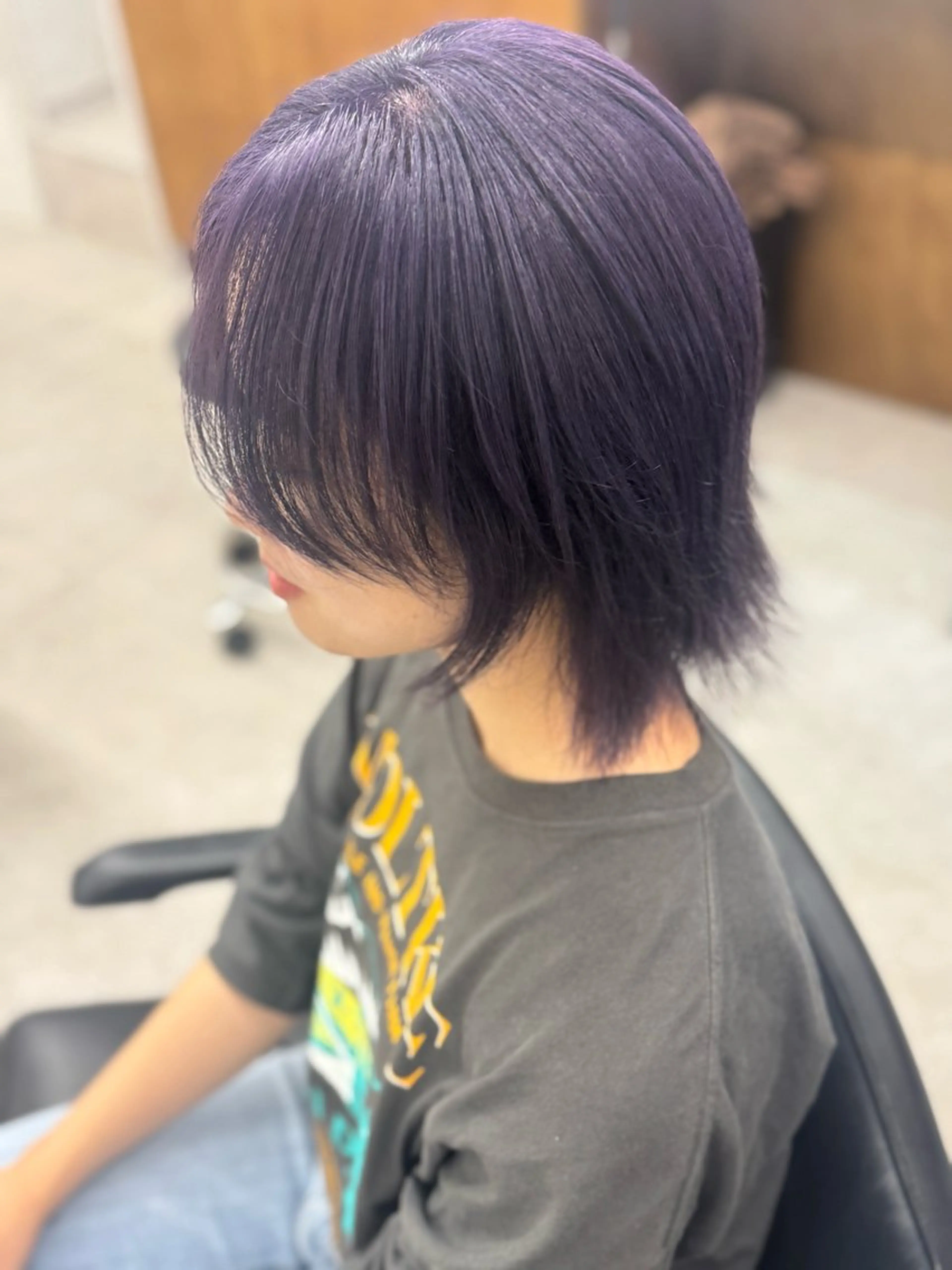 ミディアム ヘアカラー 🌟YUYA/寒色/ エクステ/ハイトーンのヘアスタイル