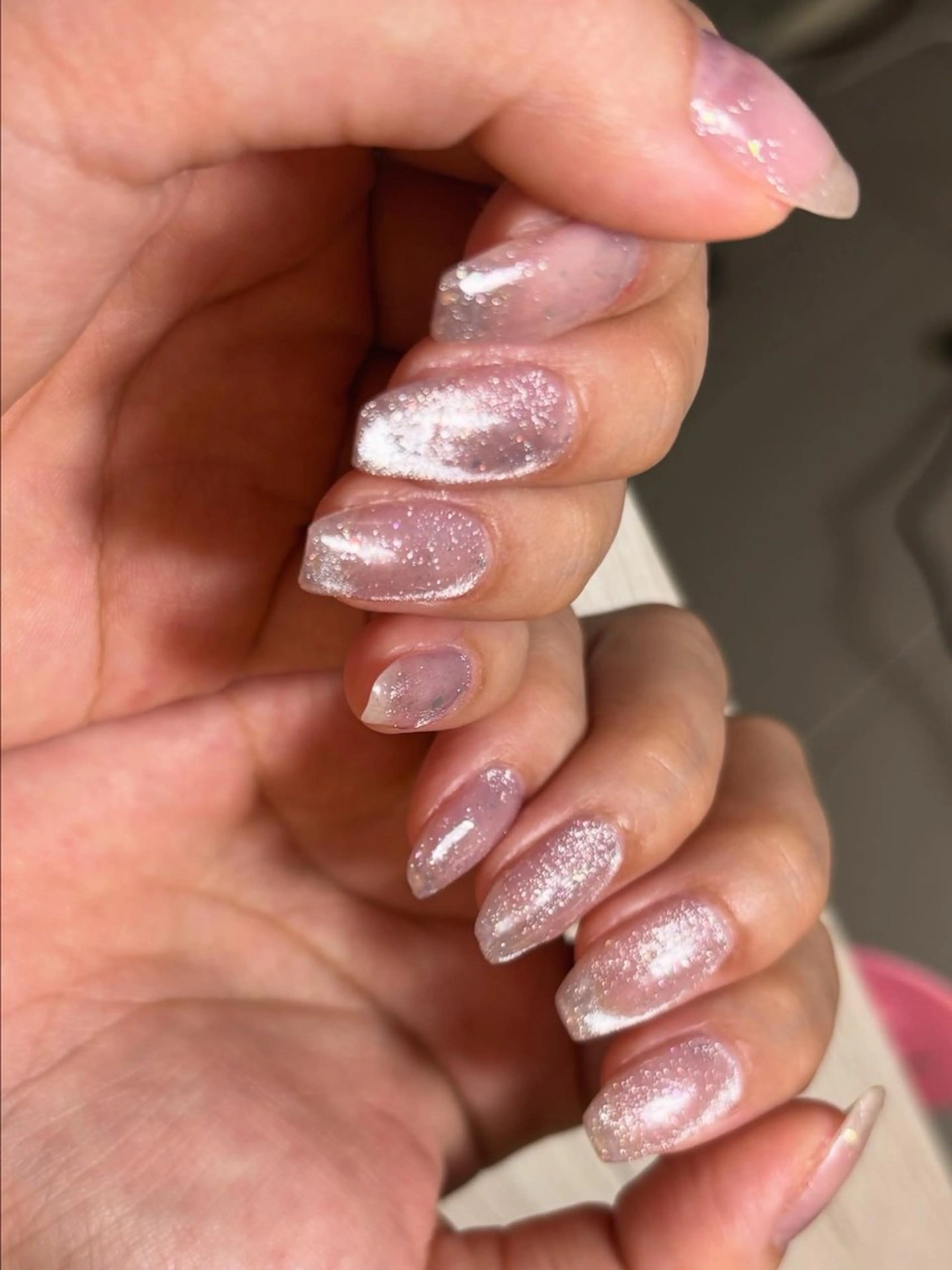 ネイル マグネットネイル ワンカラーネイル nail chiiのネイルデザイン