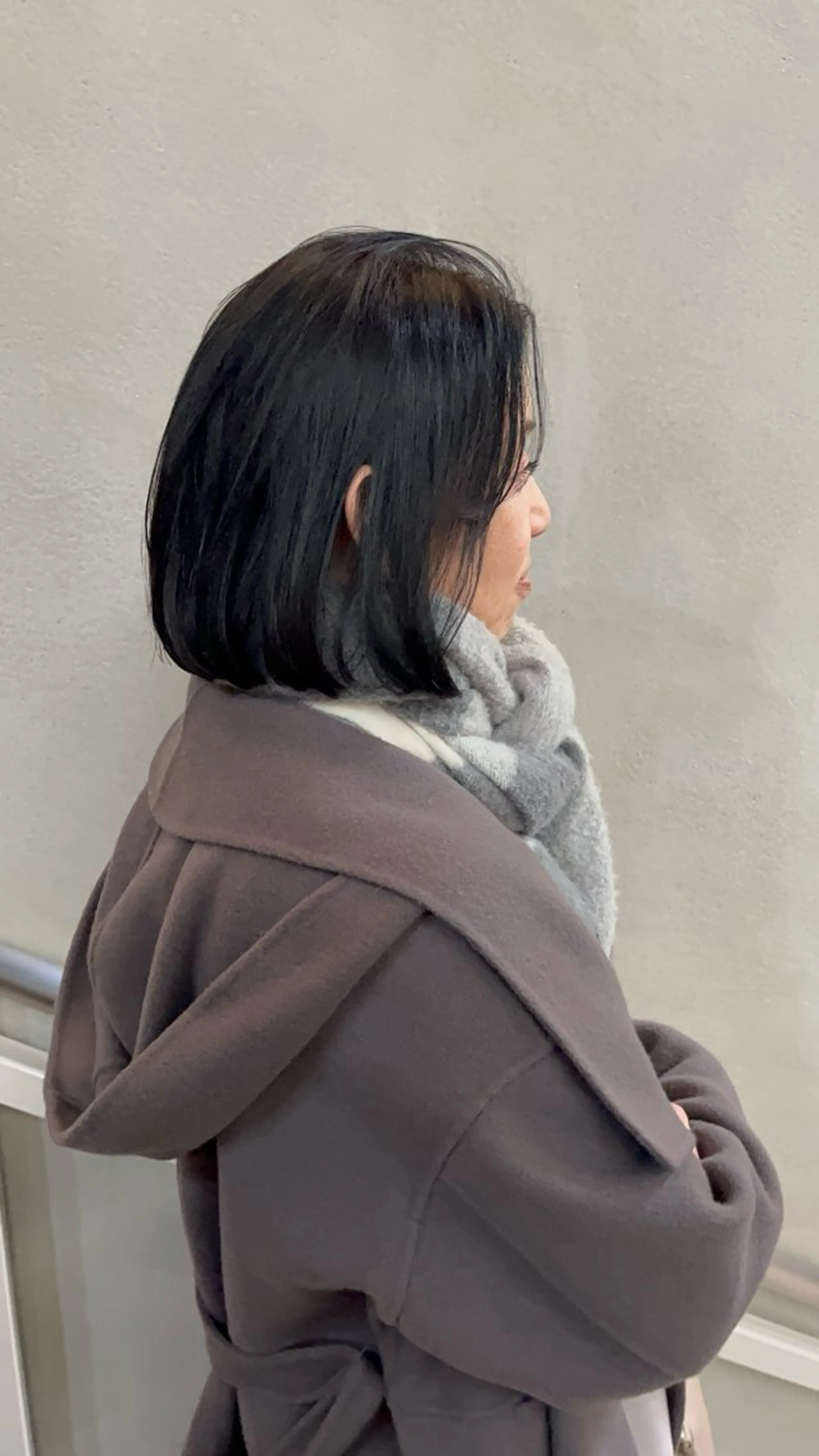 ミディアム カラー 佐藤 永夏のヘアスタイル