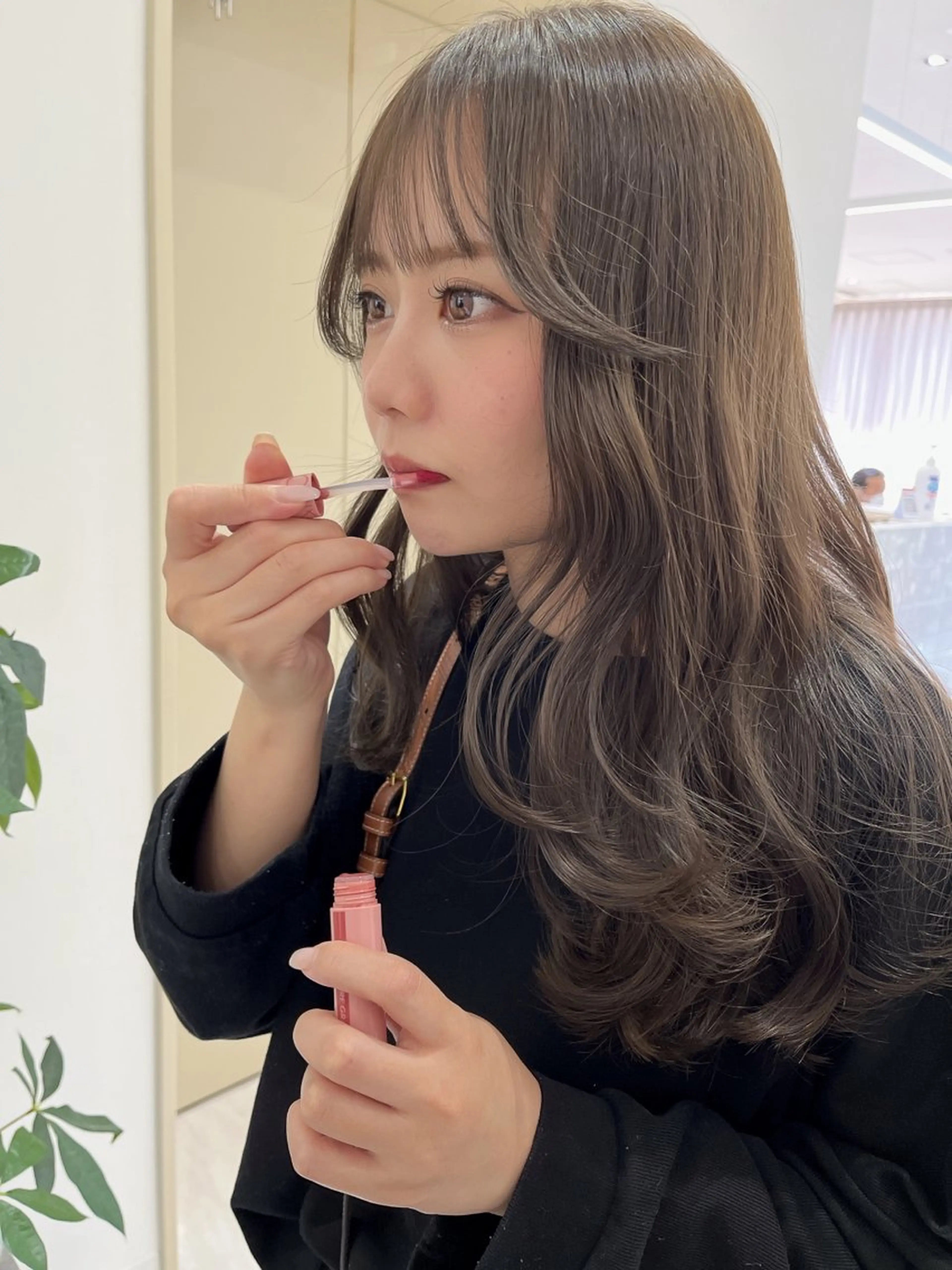 ロング カット ヘアカラー トリートメント Zina 藤崎店所属・zina藤崎📛 井上美乃里のヘアスタイル