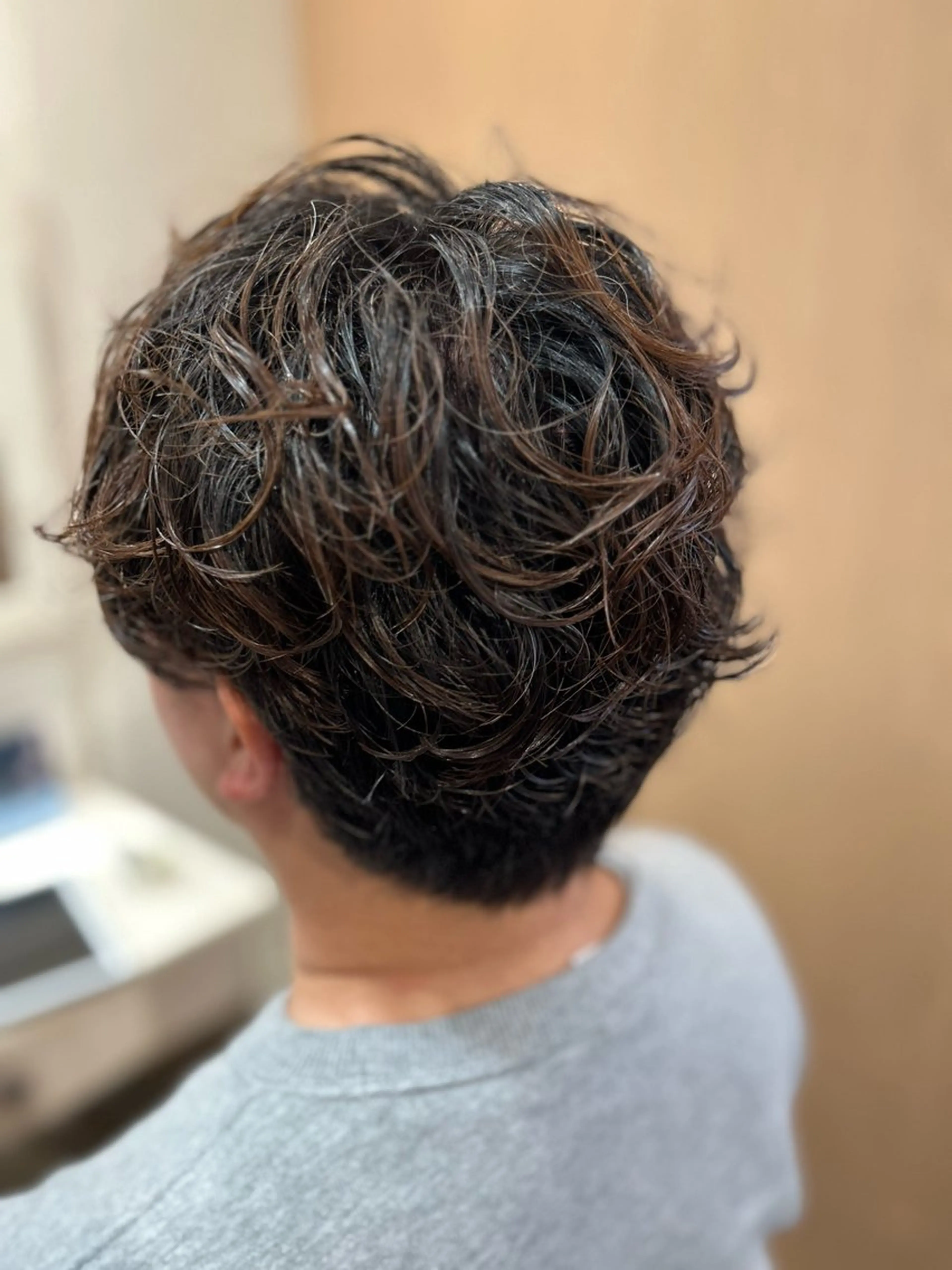 パーマ メンズ メンズパーマ Lien所属・木林 真也のヘアスタイル