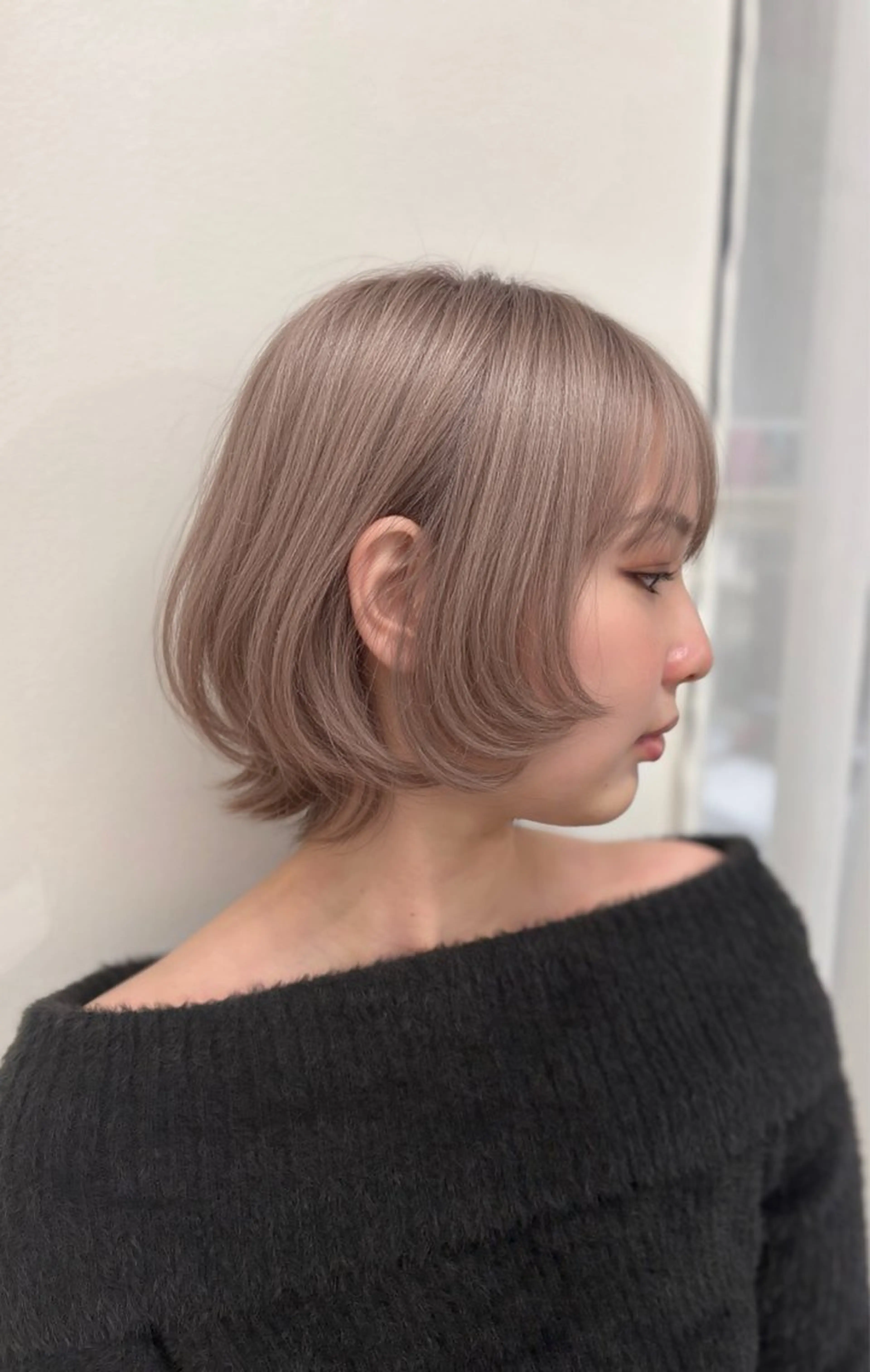 レイヤーカットの写真