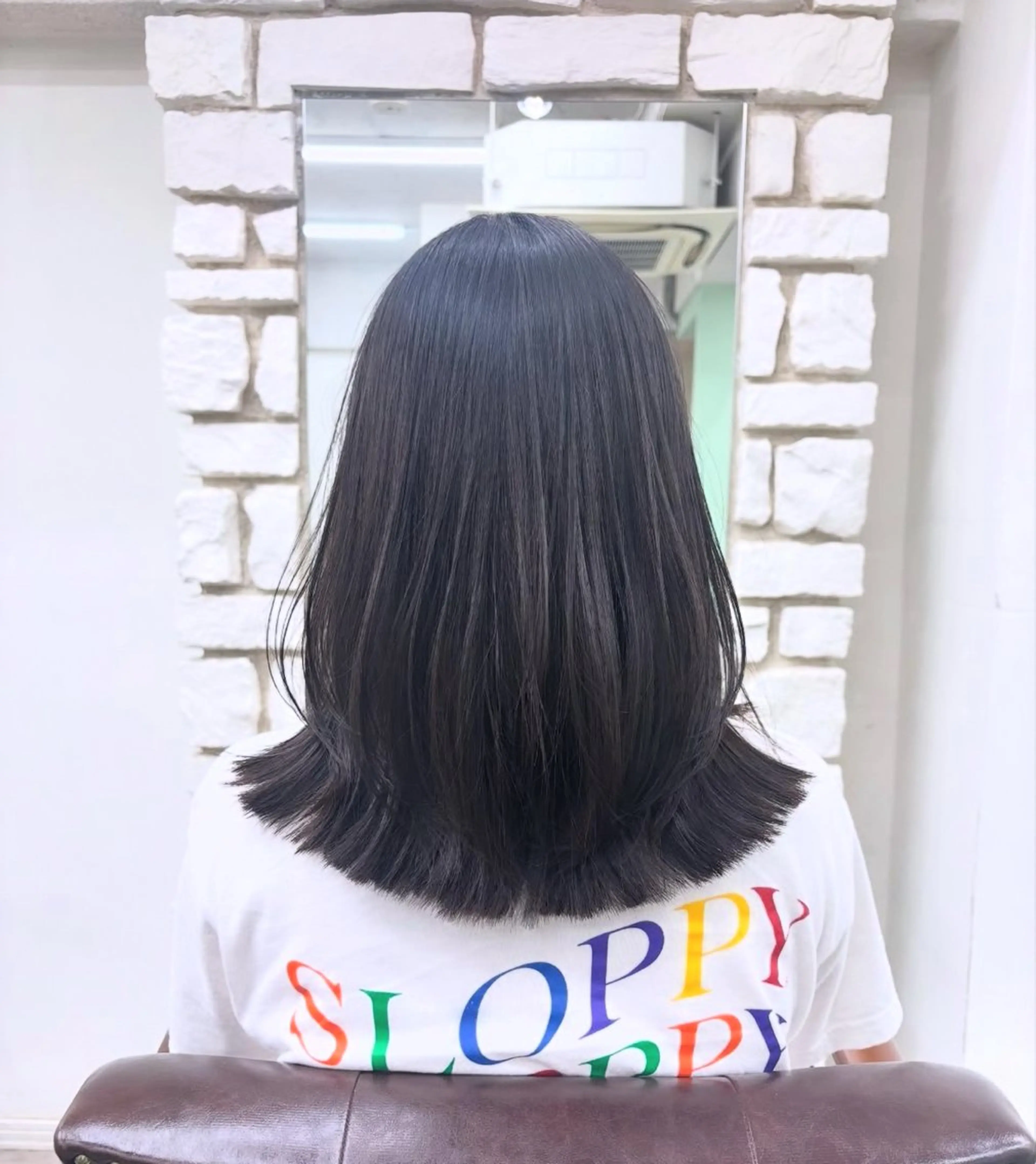 ミディアム カラー レイヤーカット カット ヘアカラー トリートメント 似合わせ美髪ヘア✨ 天王寺．阿倍野🌈のヘアスタイル