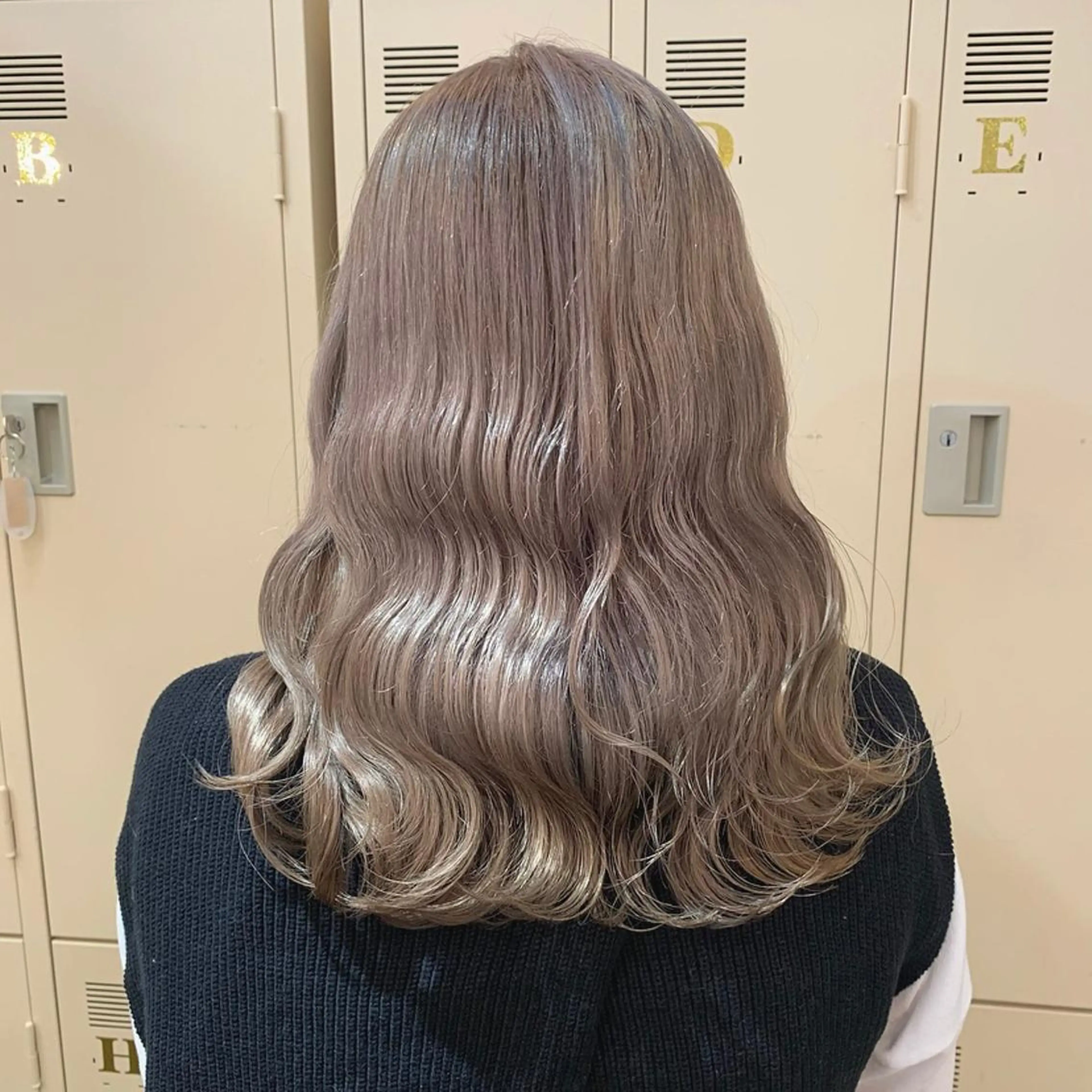 ロング カラー ヘアアレンジ 代表🎀 ふわモテ愛 され髪🩷yumiのヘアスタイル