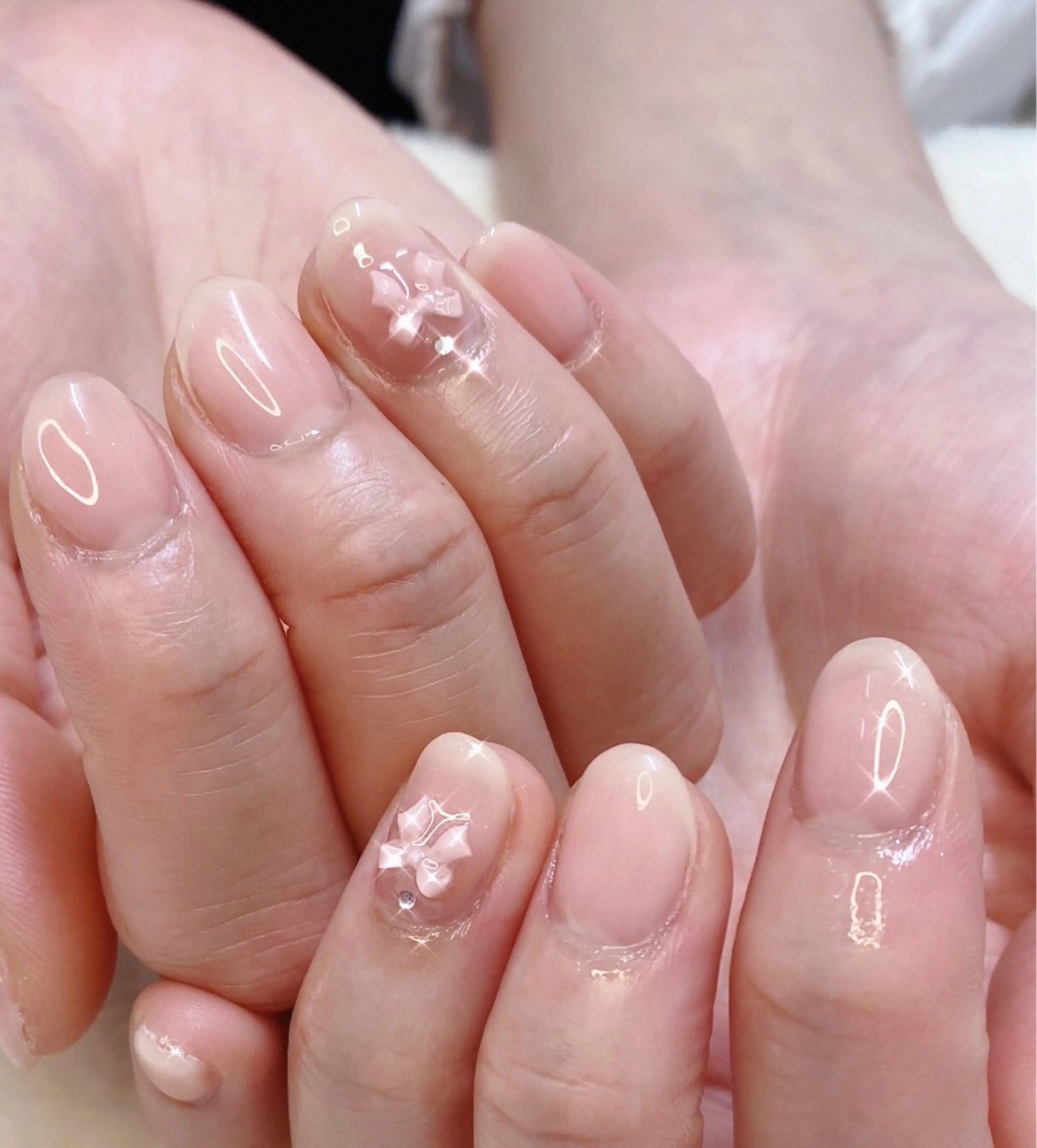 ネイル フットネイル ジェルネイル 氷ネイル・うるうるネイル 韓国ネイル オフィスネイル 大門浜松町 ネイルのネイルデザイン