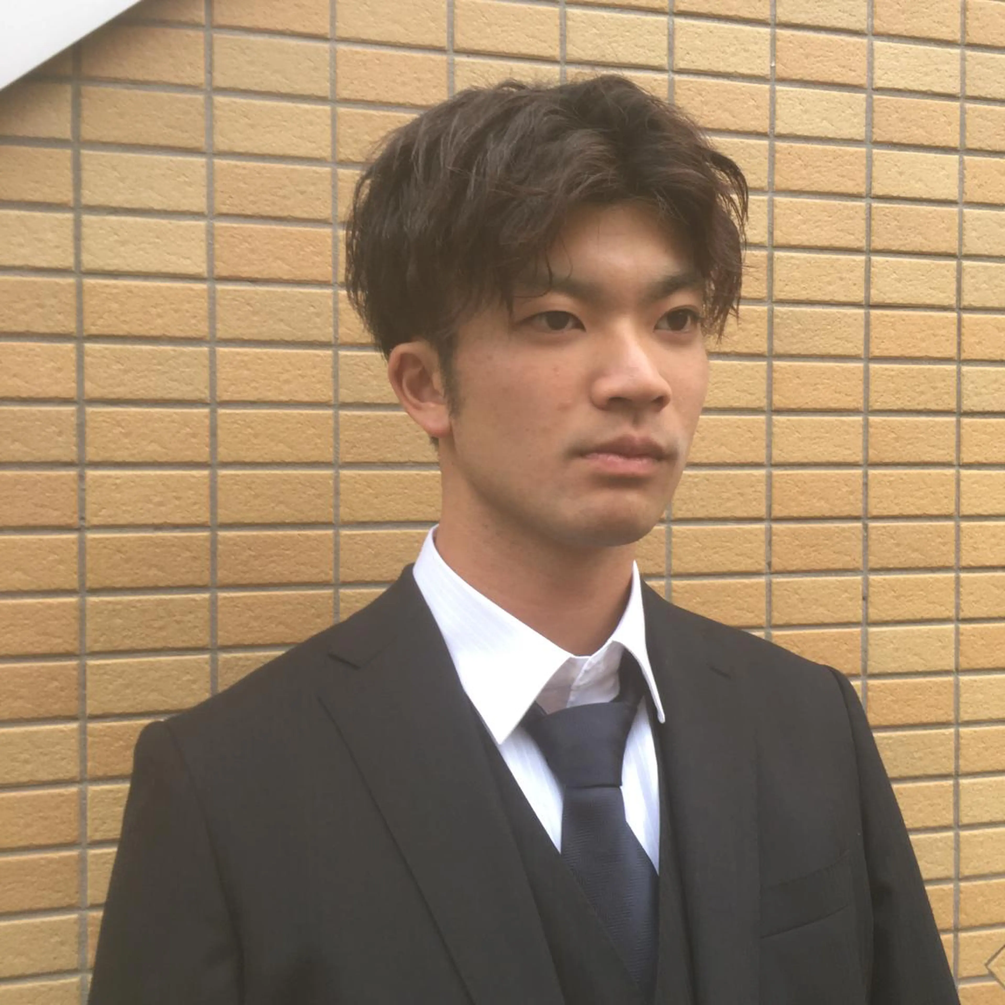 ミディアム カラー メンズ カット しのはら まどかのヘアスタイル