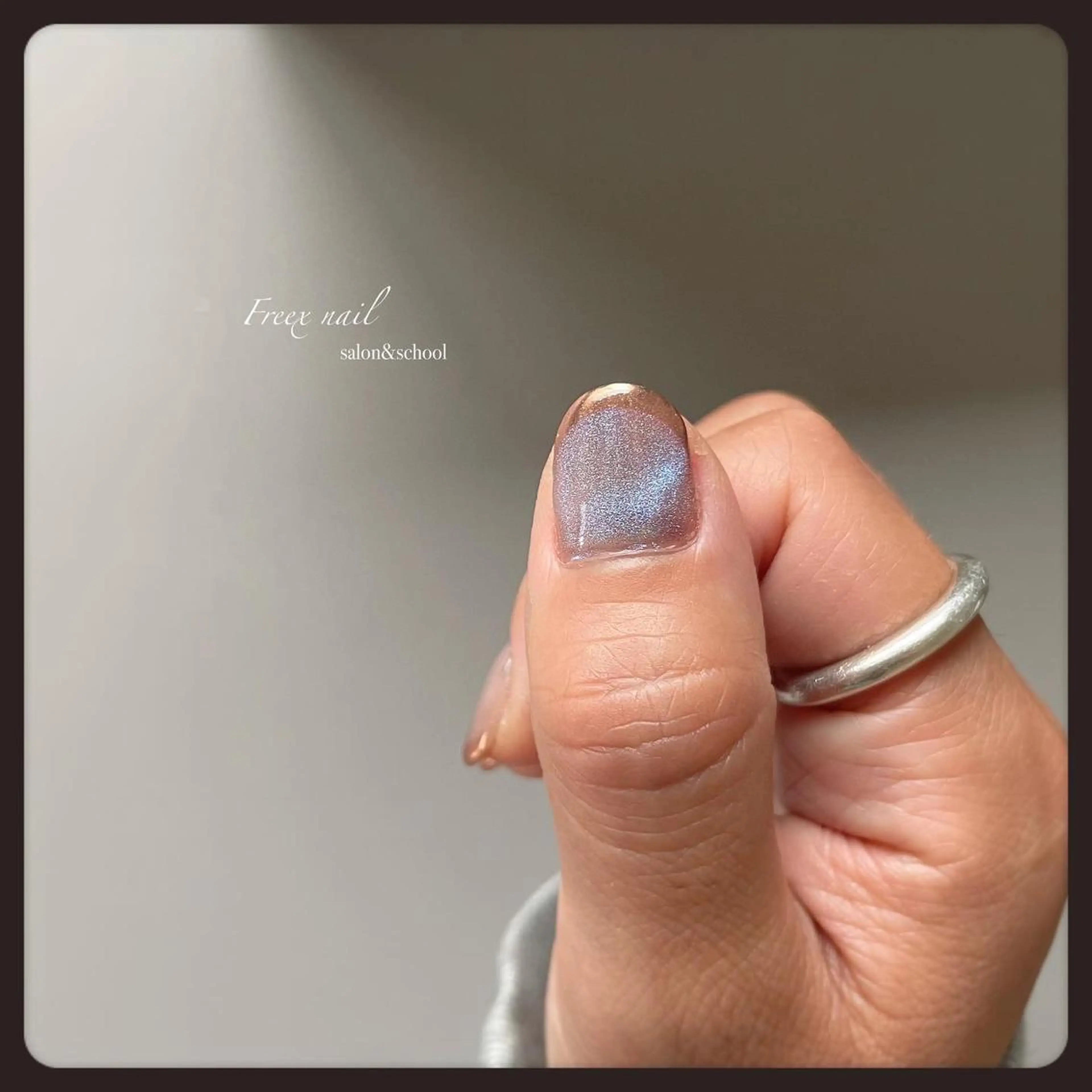 ネイル マグネットネイル ハンドネイル ハンドケア Freex nail所属・freex nail /ニュアンス/個性派のネイルデザイン