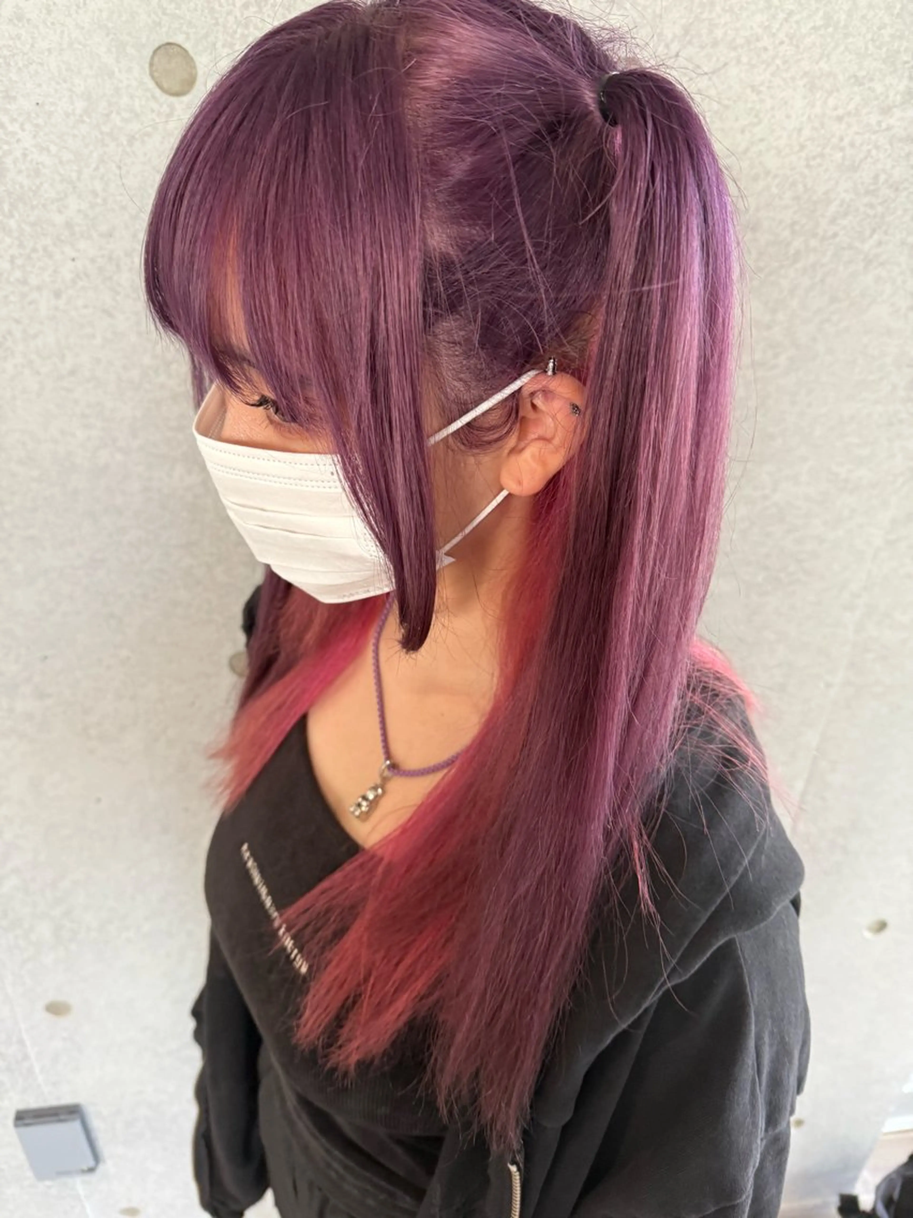 ロング ハコ（HACO)所属・豊嶋 暉直のヘアスタイル