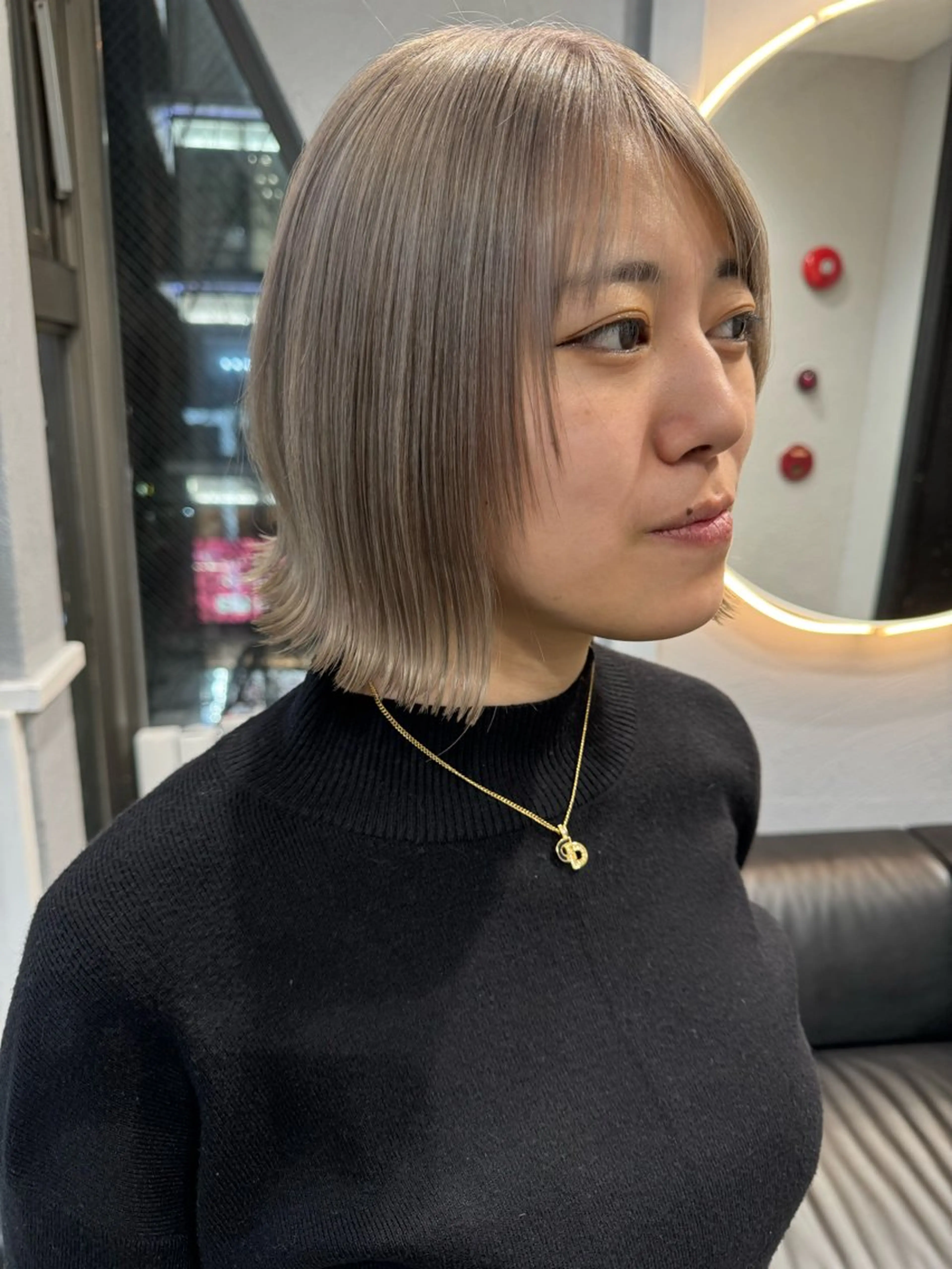 ショート カラー dao/ミルクティー /ブラウン/ブロンドのヘアスタイル