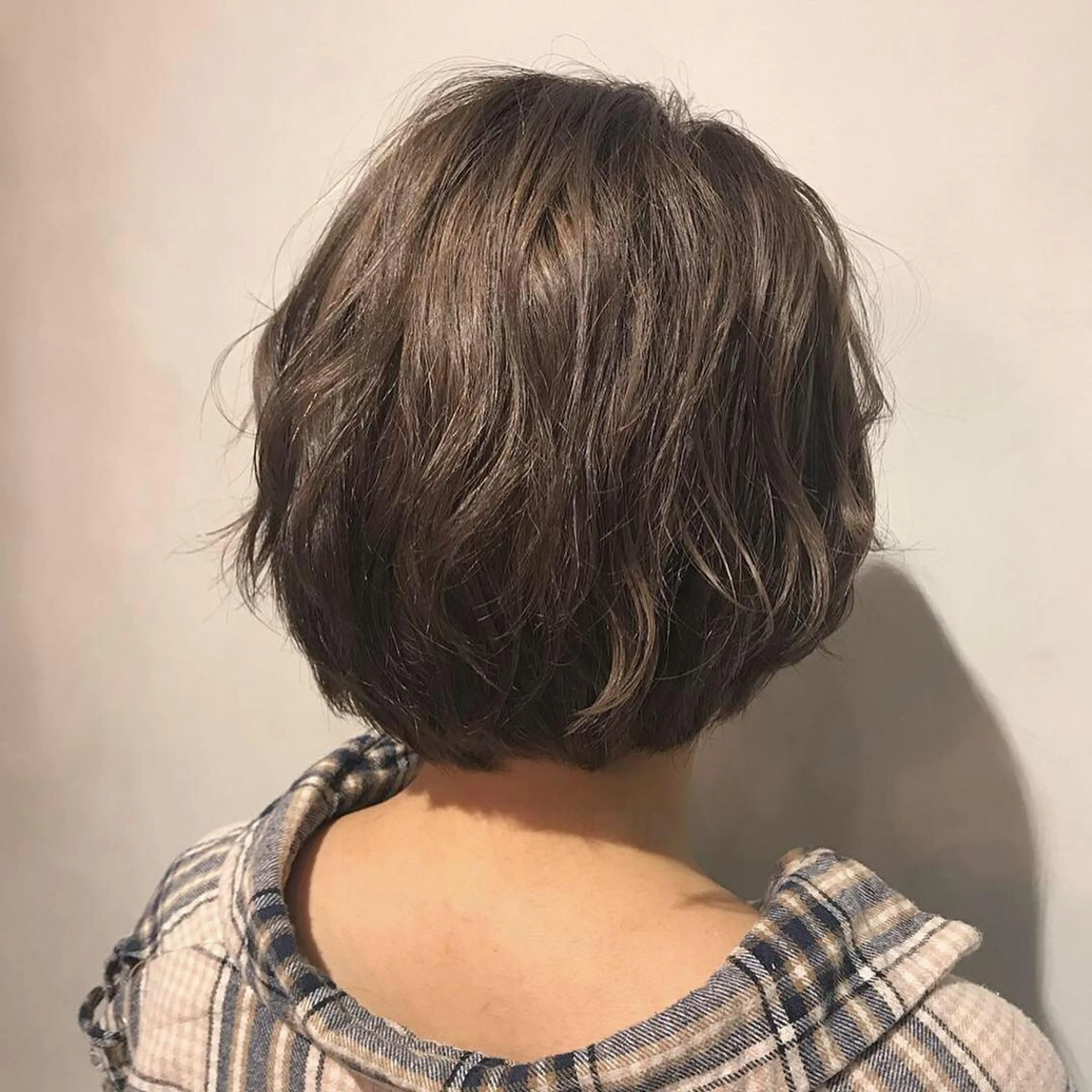 ショート カラー グレージュ メンズ特化👨 細谷碧海のヘアスタイル