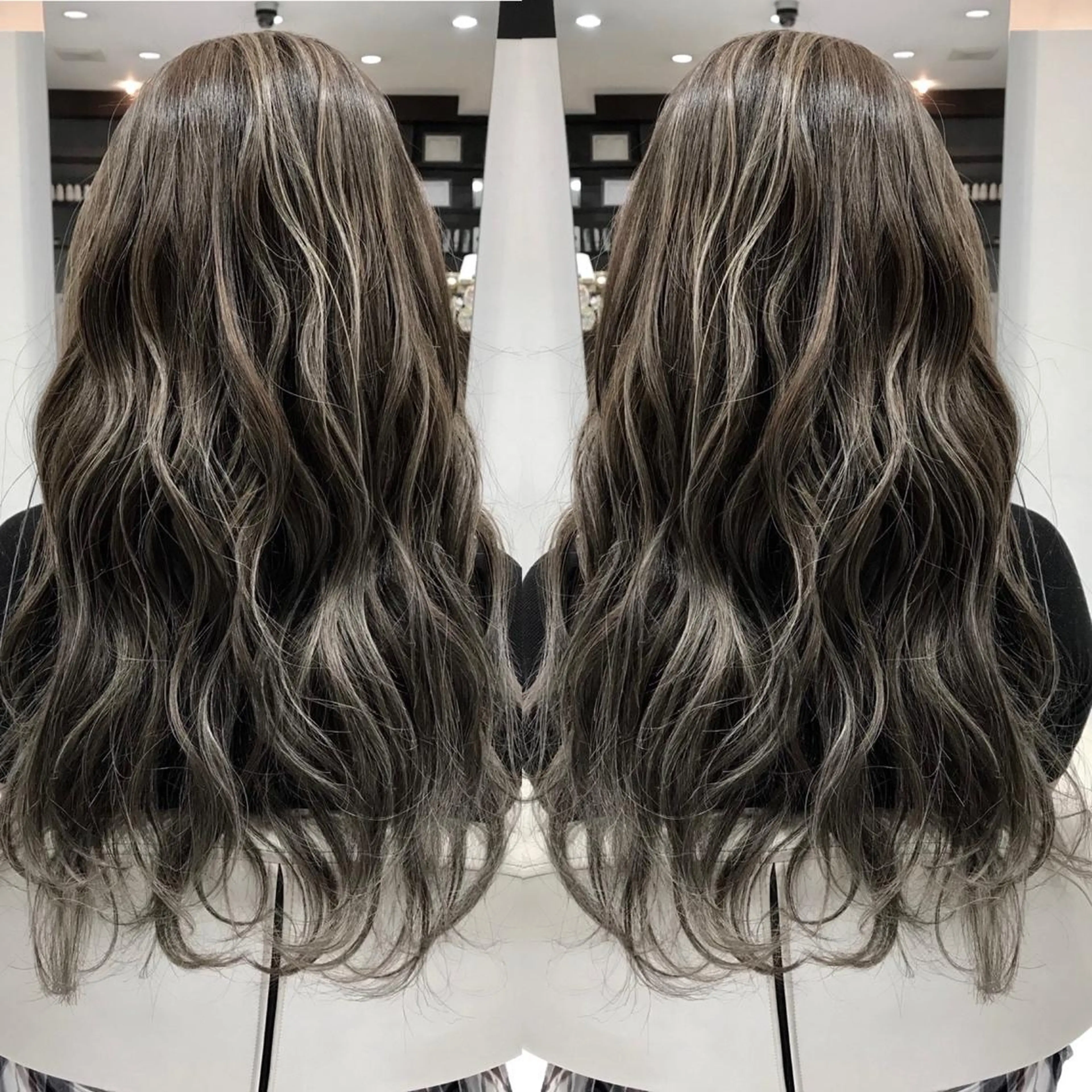 ロング カラー ケンジアネッタ Men'sのヘアスタイル