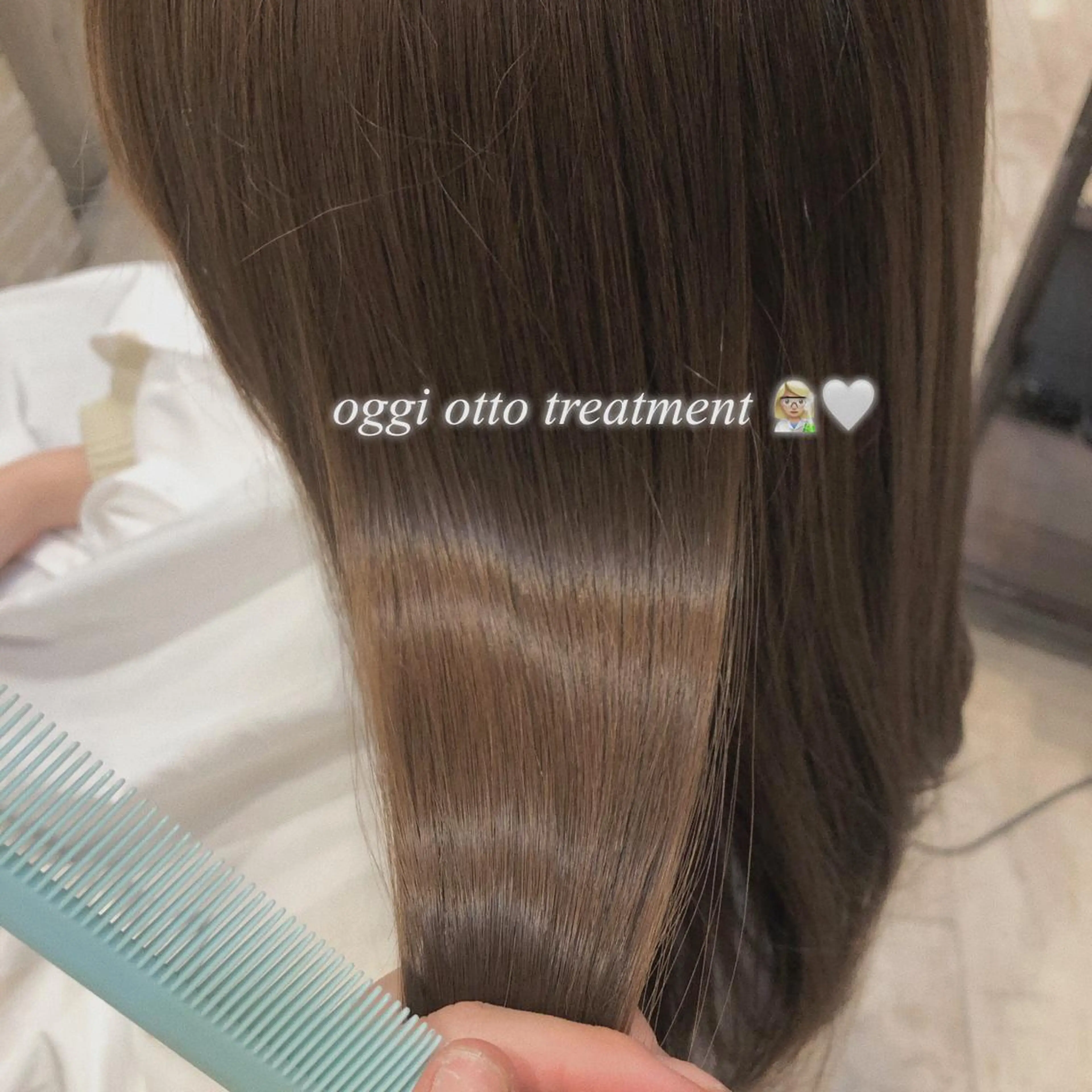 髪質改善🛁oggi ottoアンヘルトリートメント👩🏼‍🔬一人一人に合わせた栄養補給を🤍の写真