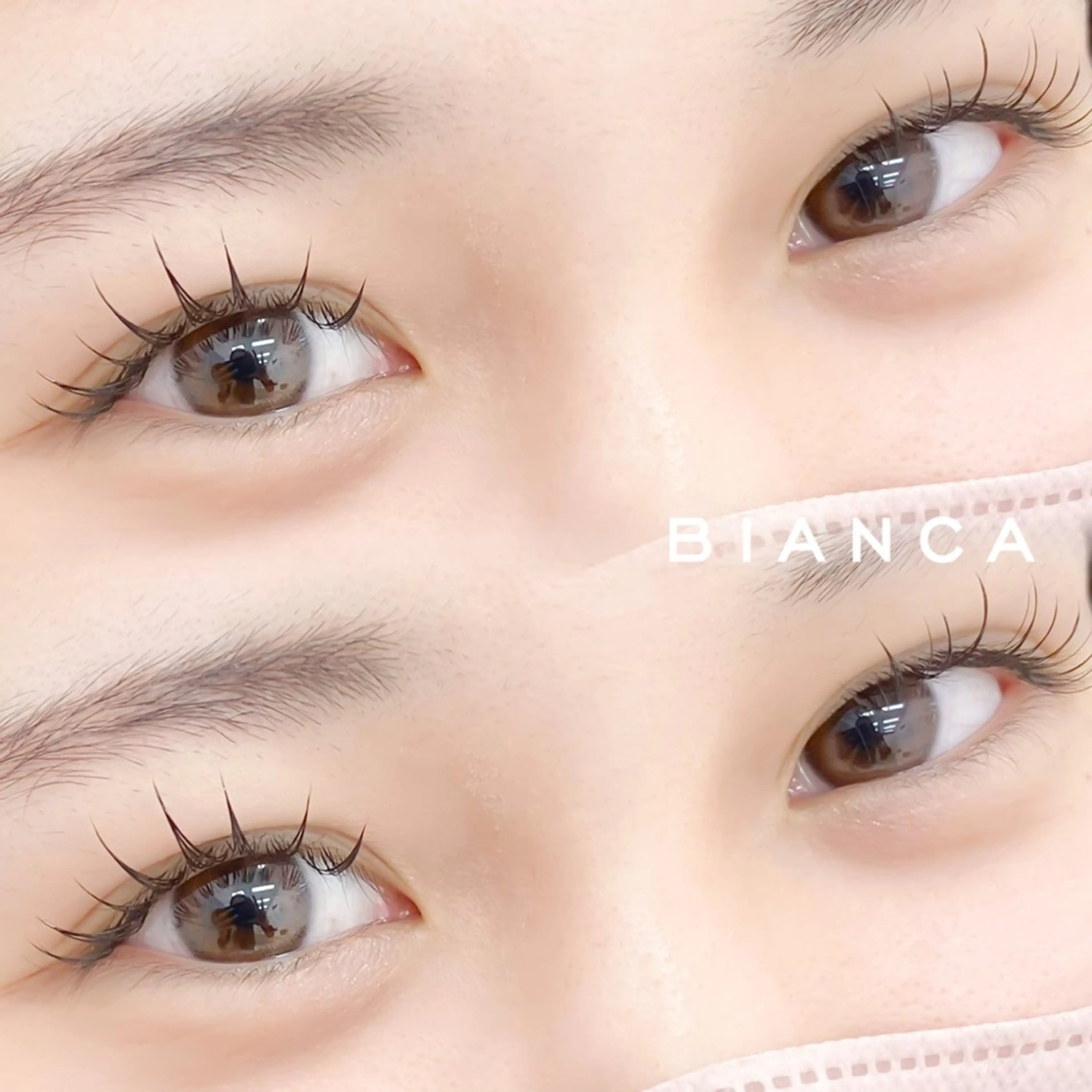 マツエク・マツパ Bianca 赤羽 樋口︎︎のマツエク・マツパデザイン