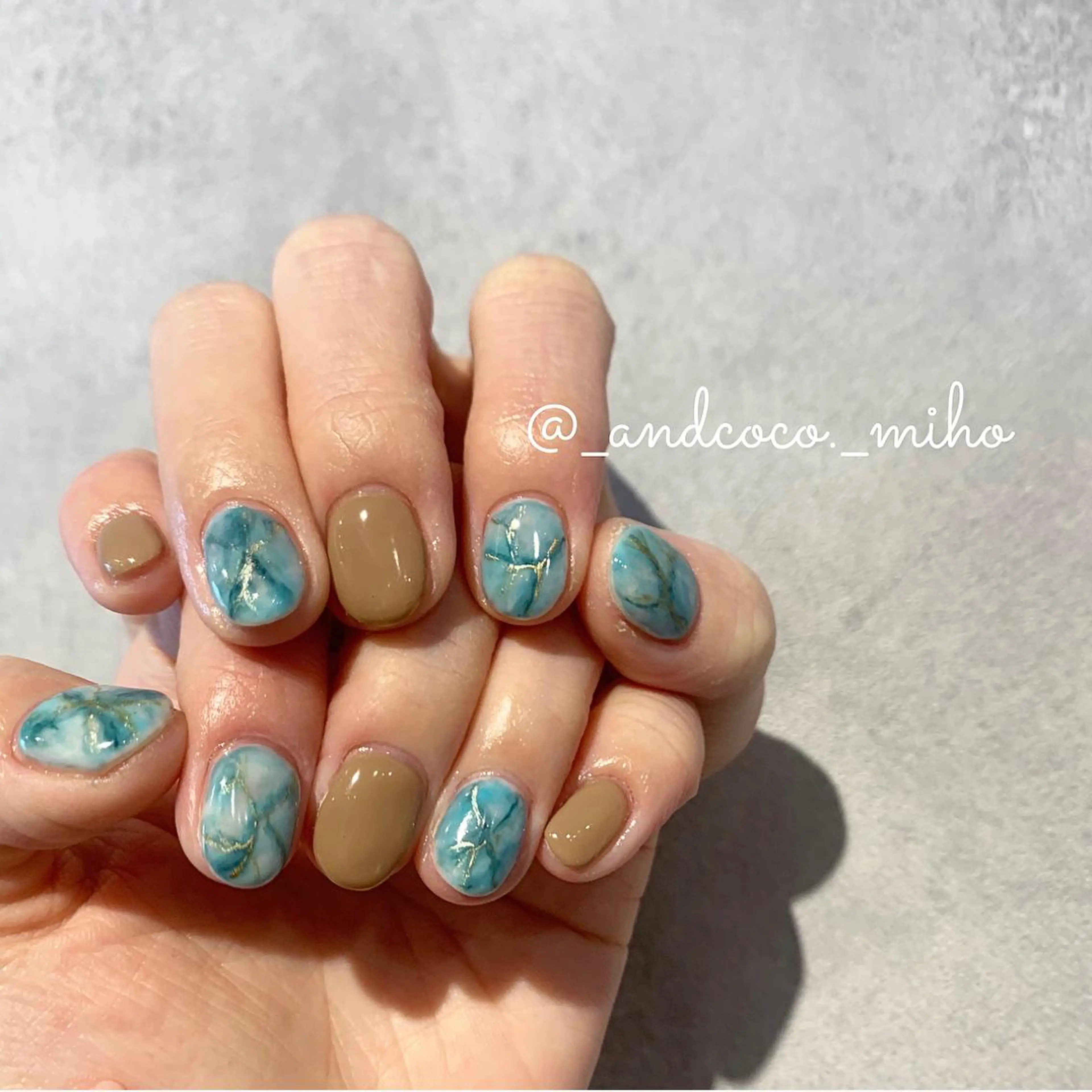 ネイル ハンドネイル I'm Me.所属・Nailist〻 mihoのネイルデザイン