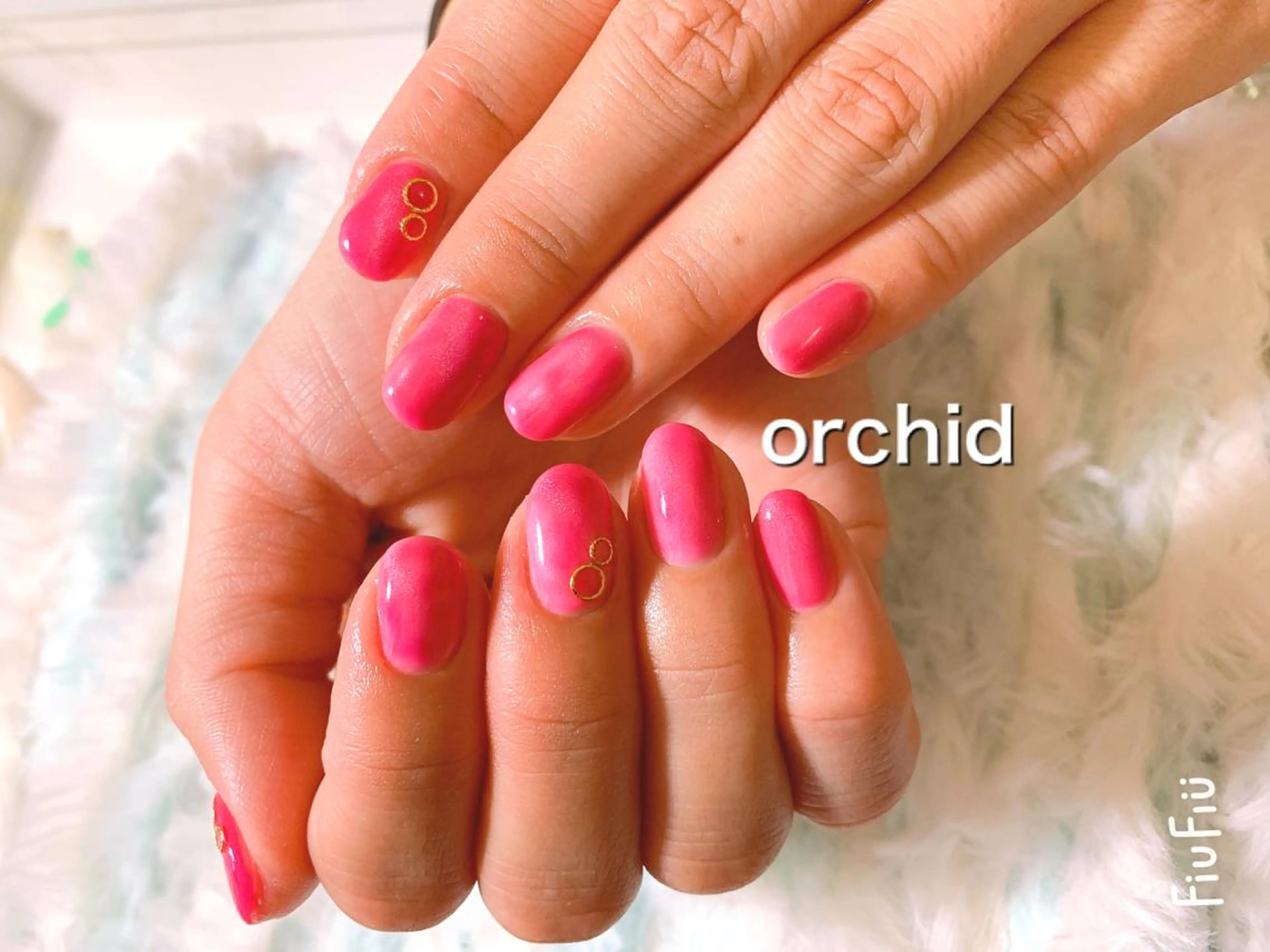 ネイル orchid ♡オーキッドのネイルデザイン