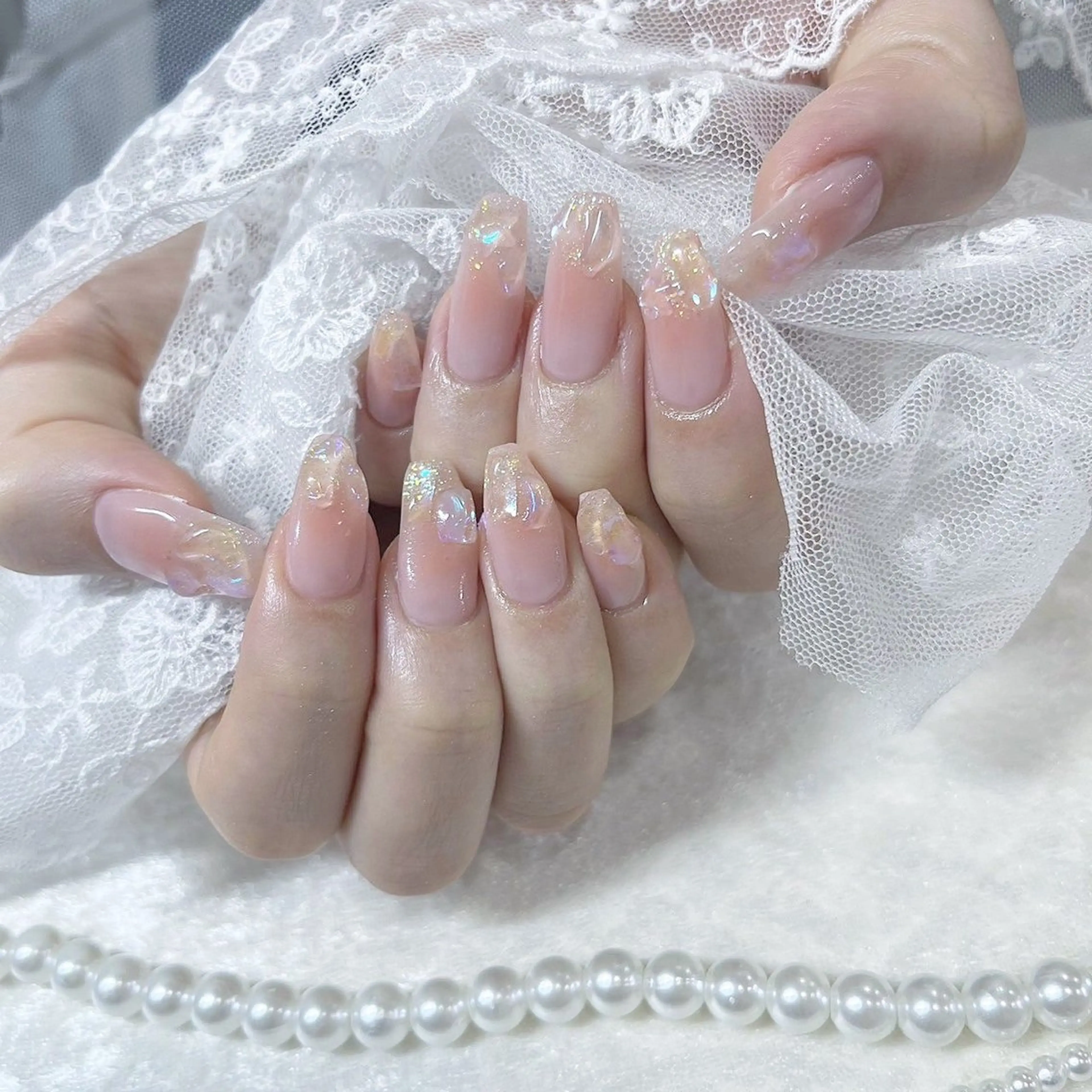 ネイル アートネイル 長さ出し フットネイル 韓国ネイル マグネットネイル ハンドネイル Kanako 💫のネイルデザイン