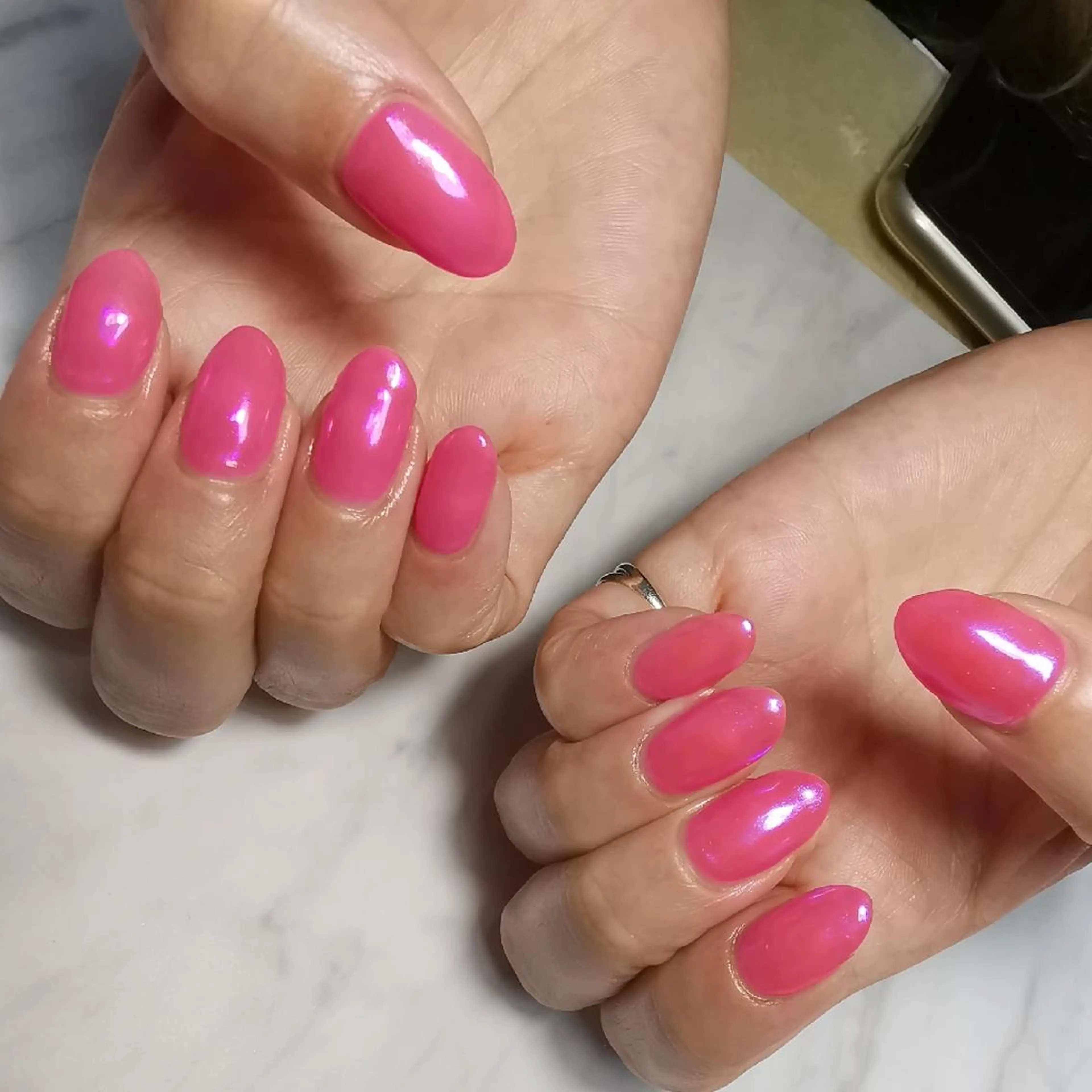 ネイル オーロラネイル ハンドネイル reve あやののネイルデザイン