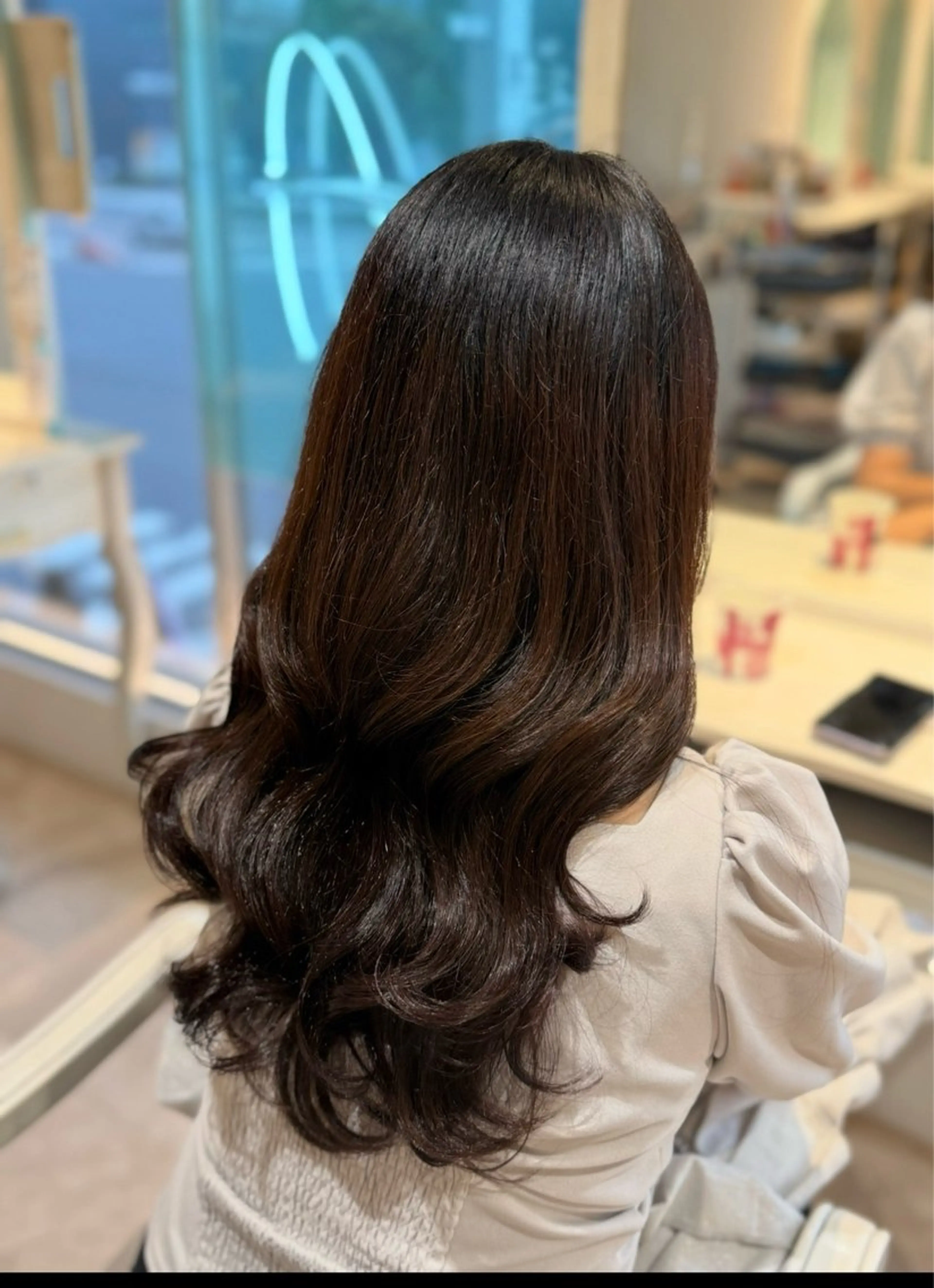 ロング カット CreBiA -Rukiya-のヘアスタイル