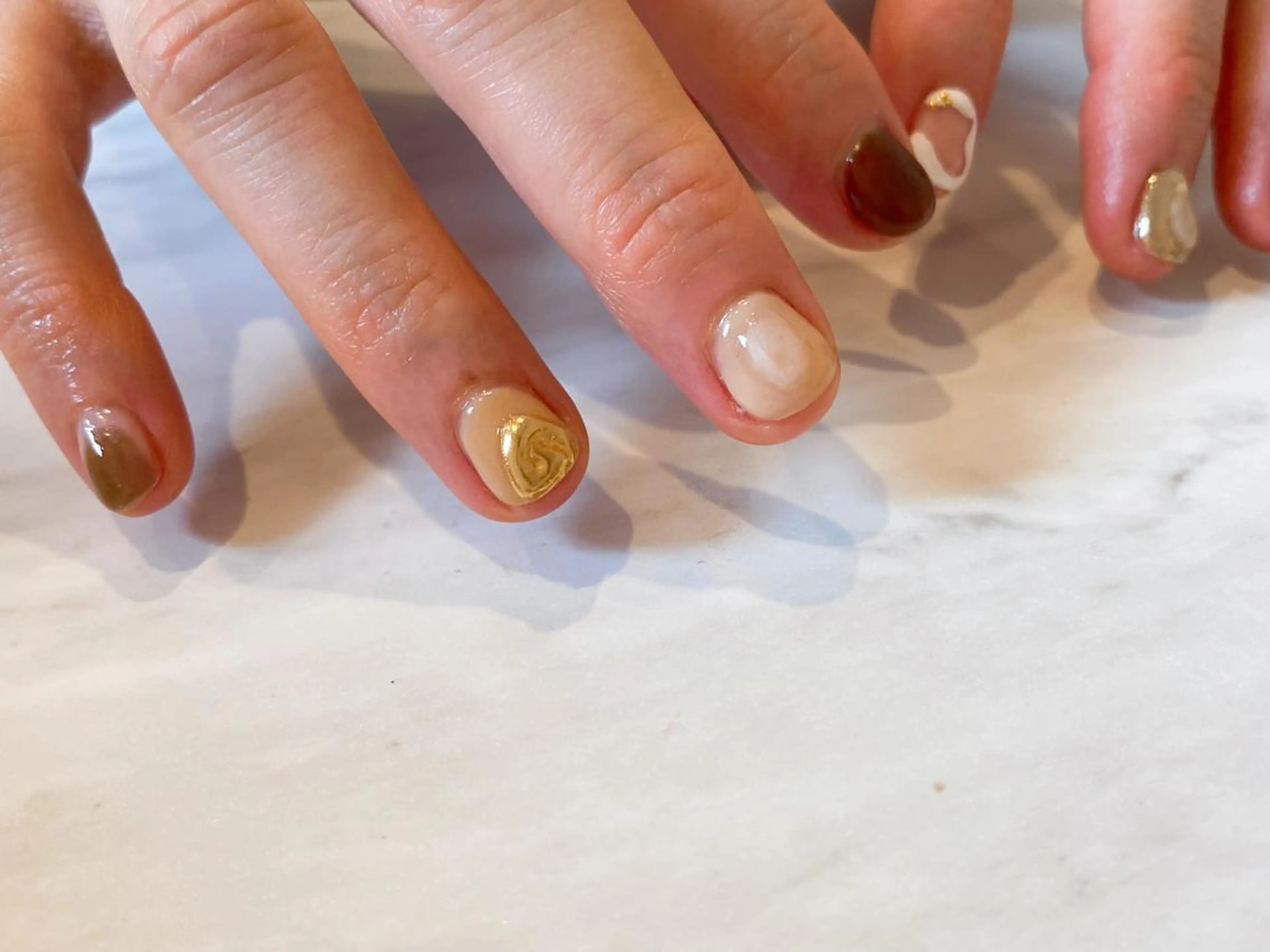 ネイル ハンドネイル 寺崎 葉月のネイルデザイン