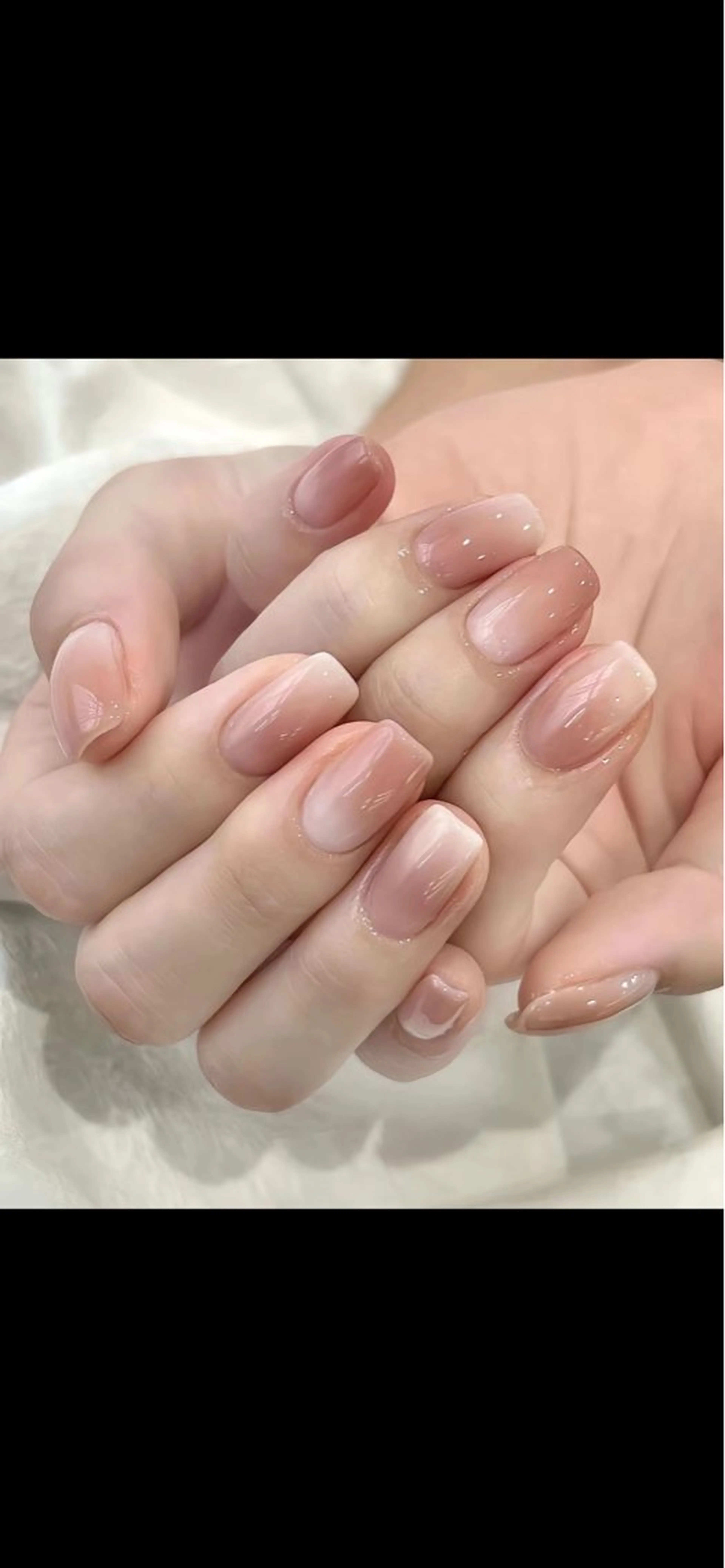 ネイル チークネイル 長さ出し フレンチネイル ガーリー 韓国ネイル SunNail池袋駅 ワンホンネイルのネイルデザイン