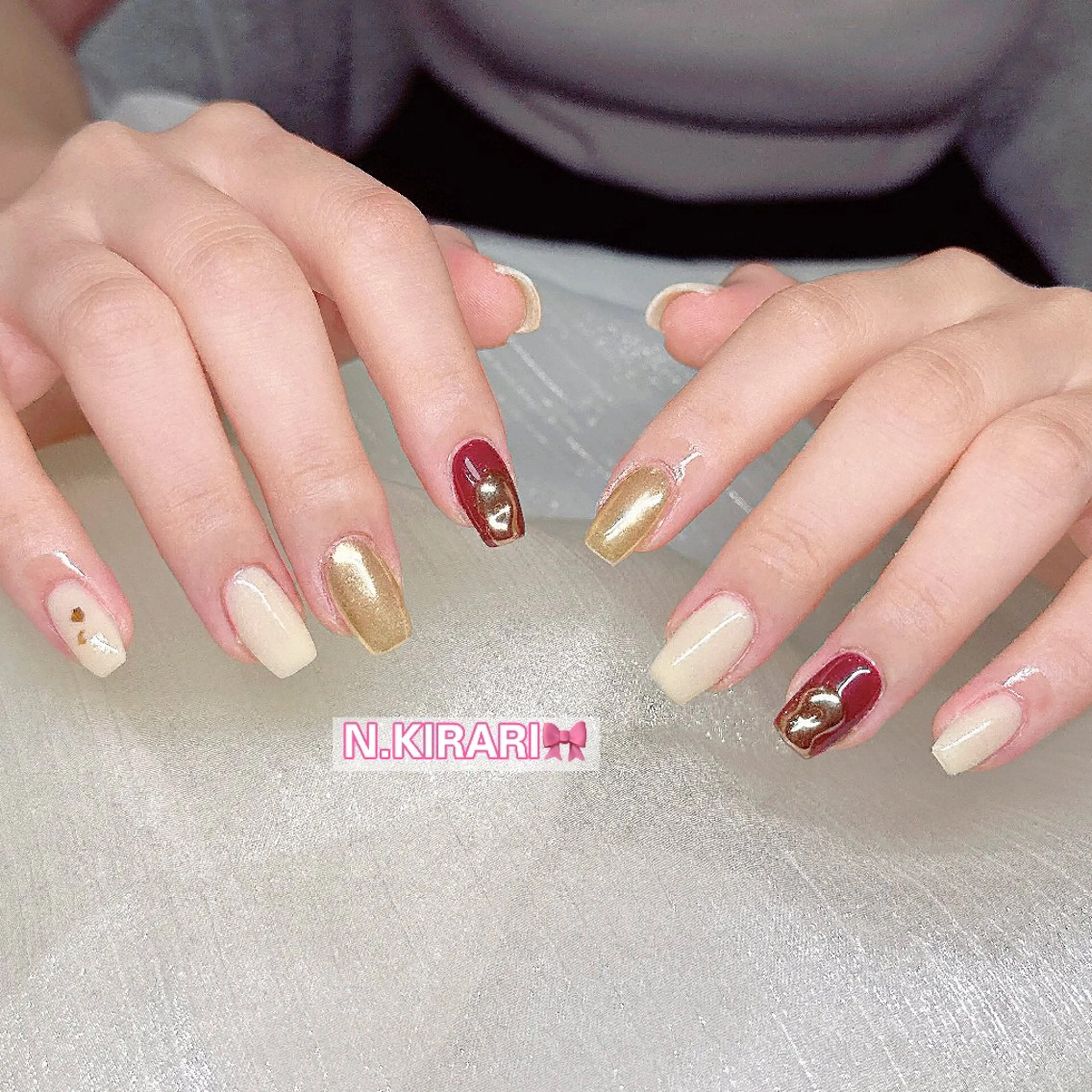 ネイル 🎀 ユズ 🎀のネイルデザイン