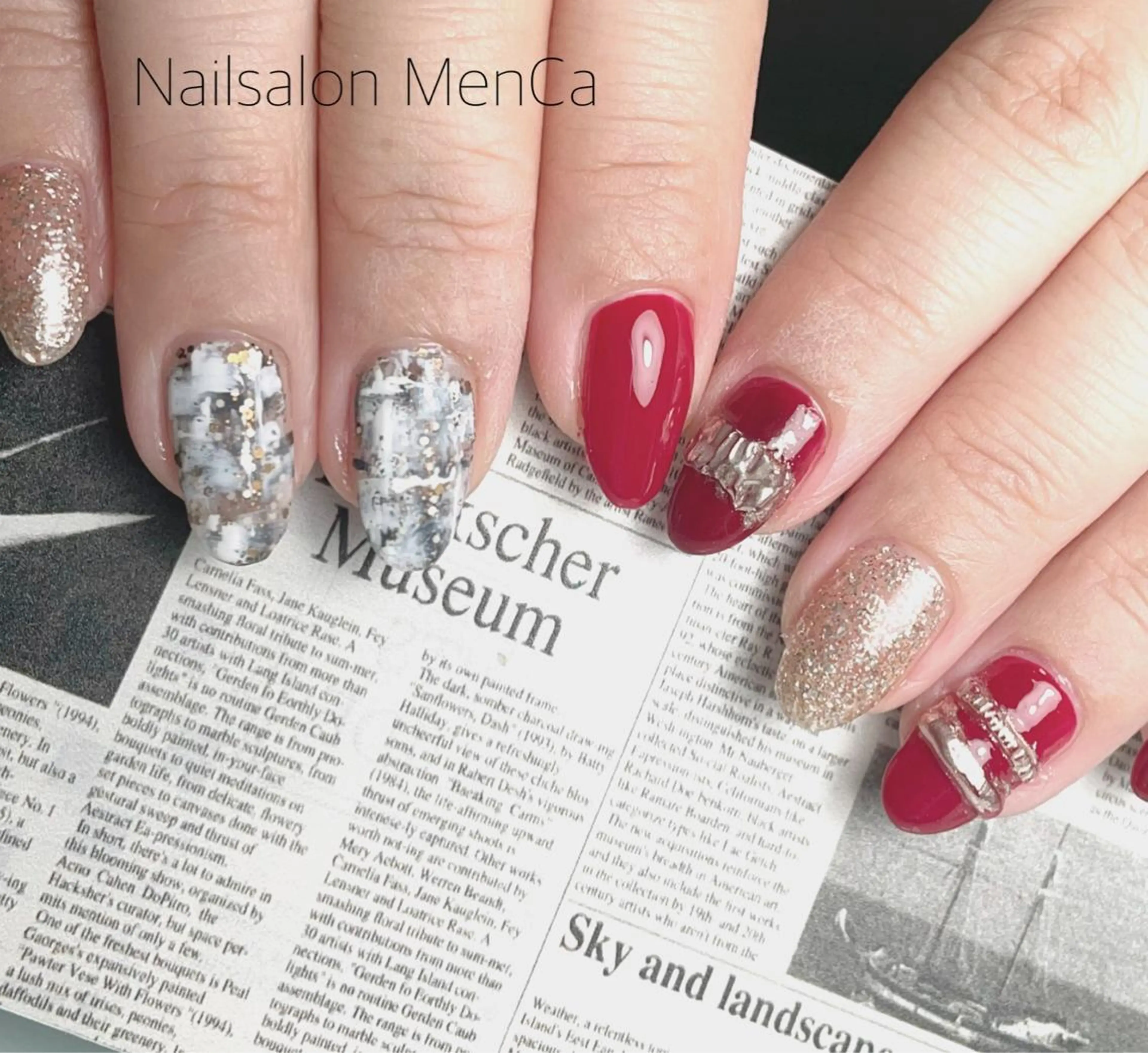 ネイル ハンドネイル 江崎 景子のネイルデザイン