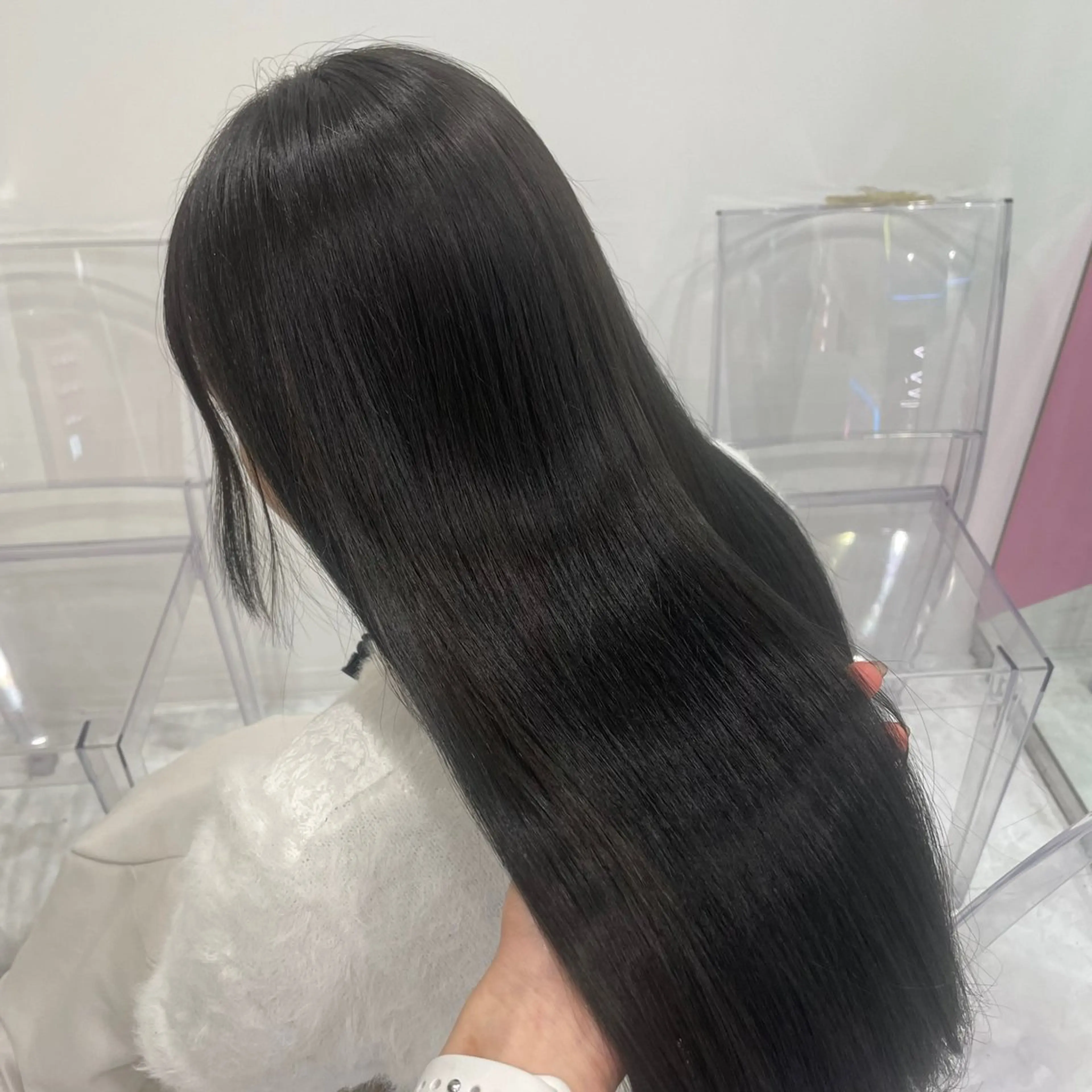 ロング カラー カット ヘアカラー 中韓レイヤー/ ブラウン🤎はやとのヘアスタイル