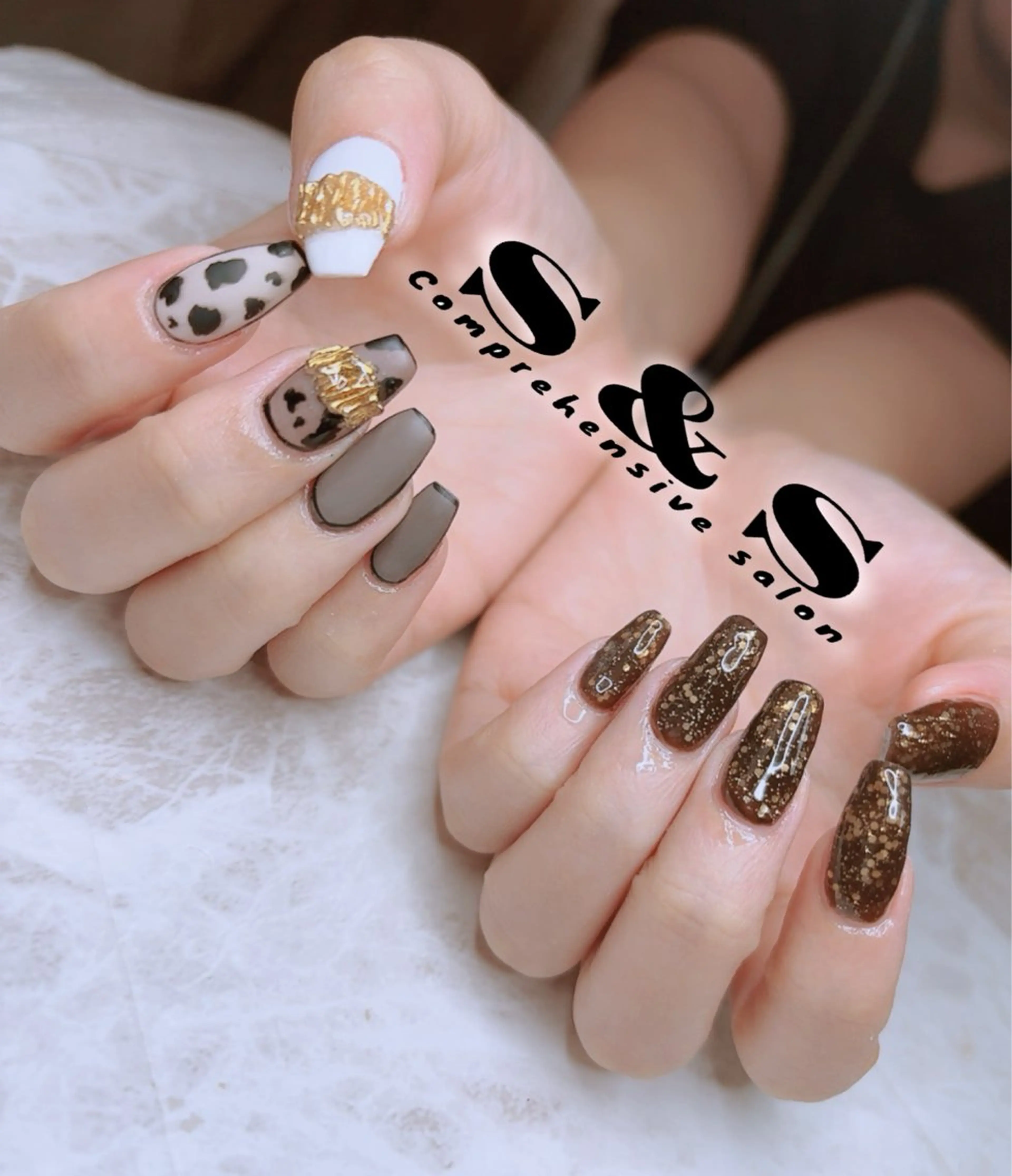 ネイル 長さ出し メンズネイル 持ち込み S&S 村田小百合のネイルデザイン